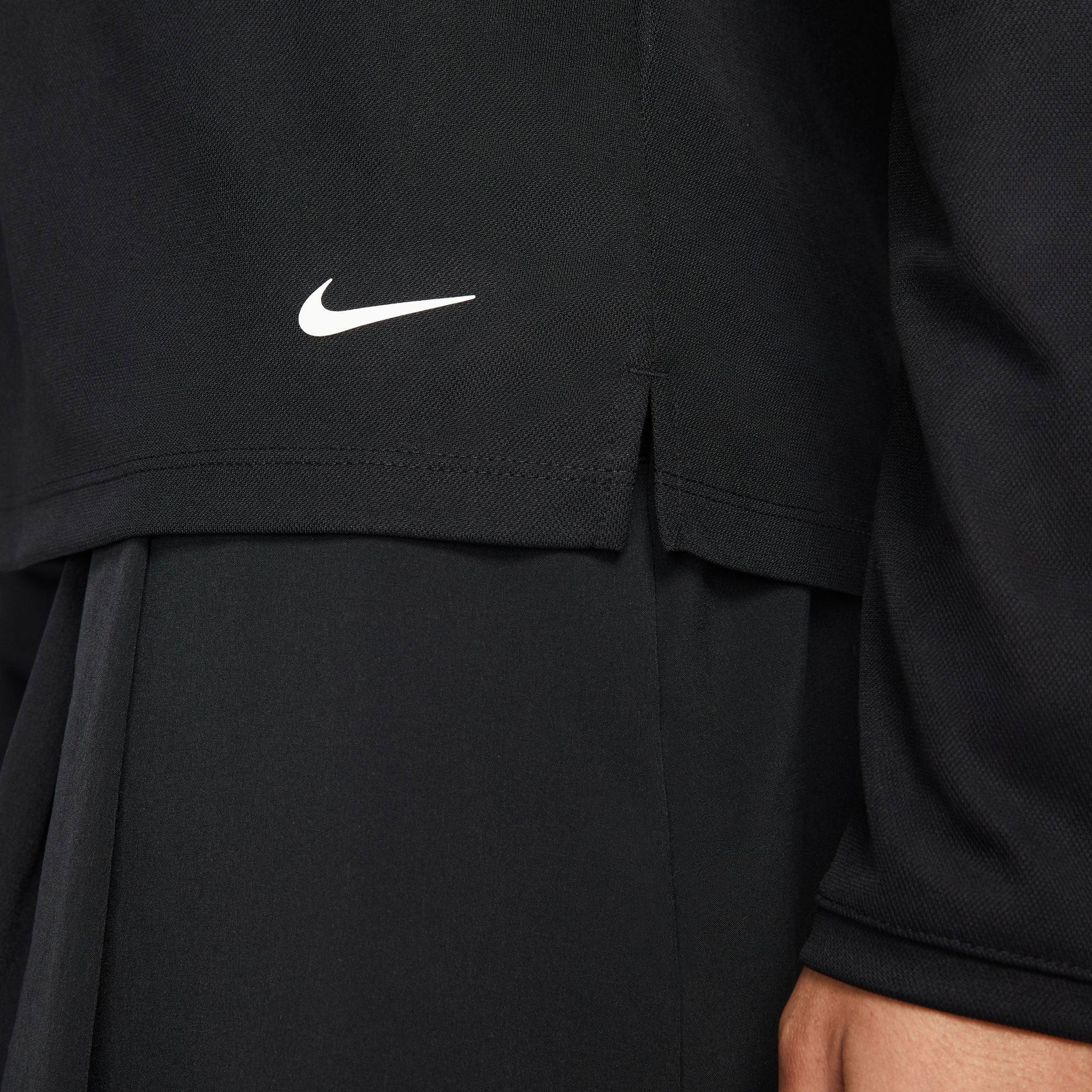 Nike Victory Women's Dri-FIT Long Sleeve Tennis Polo、mySite、neckold