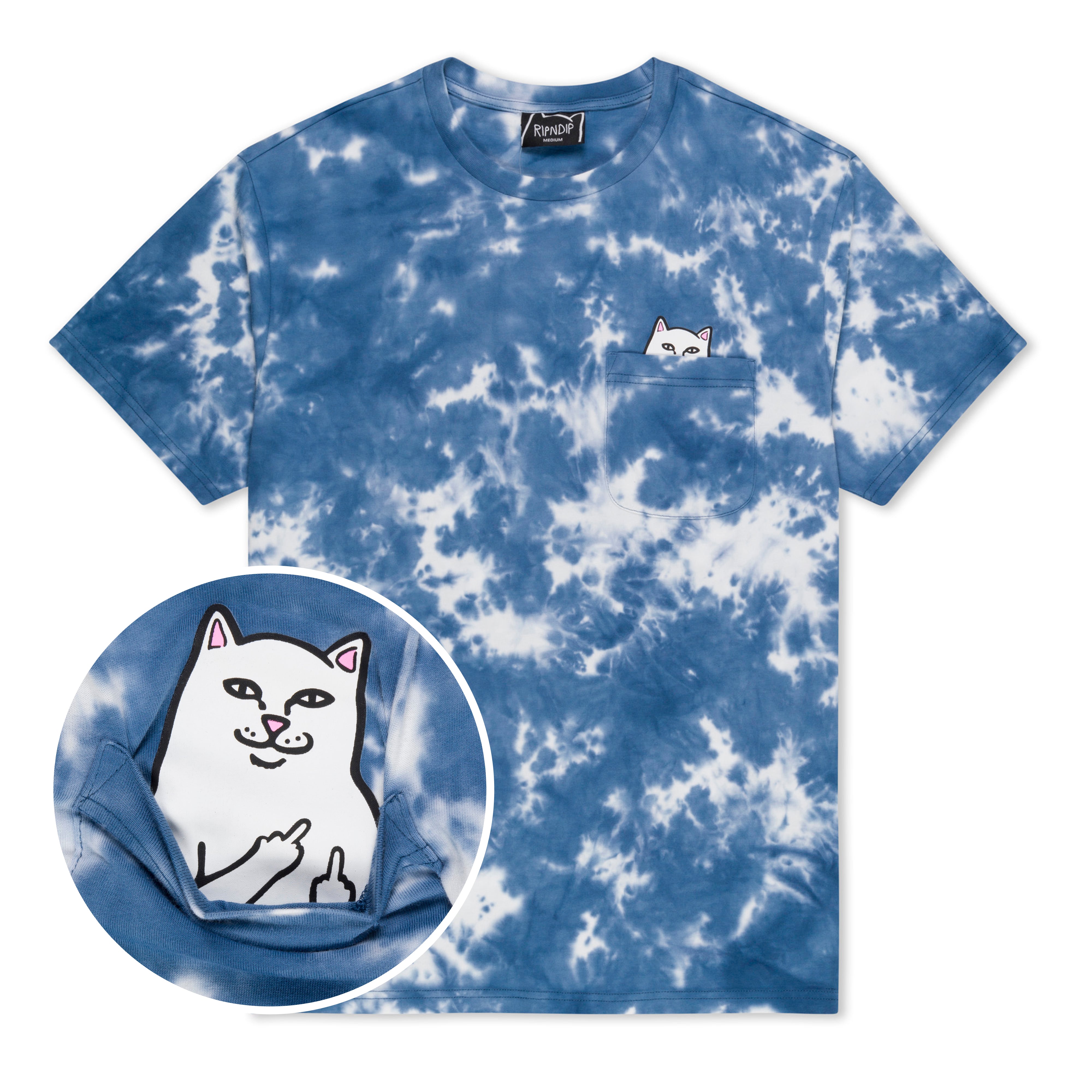  Lord Nermal Pocket Tee (Slate Lightning Wash)、mySite、merchandisen