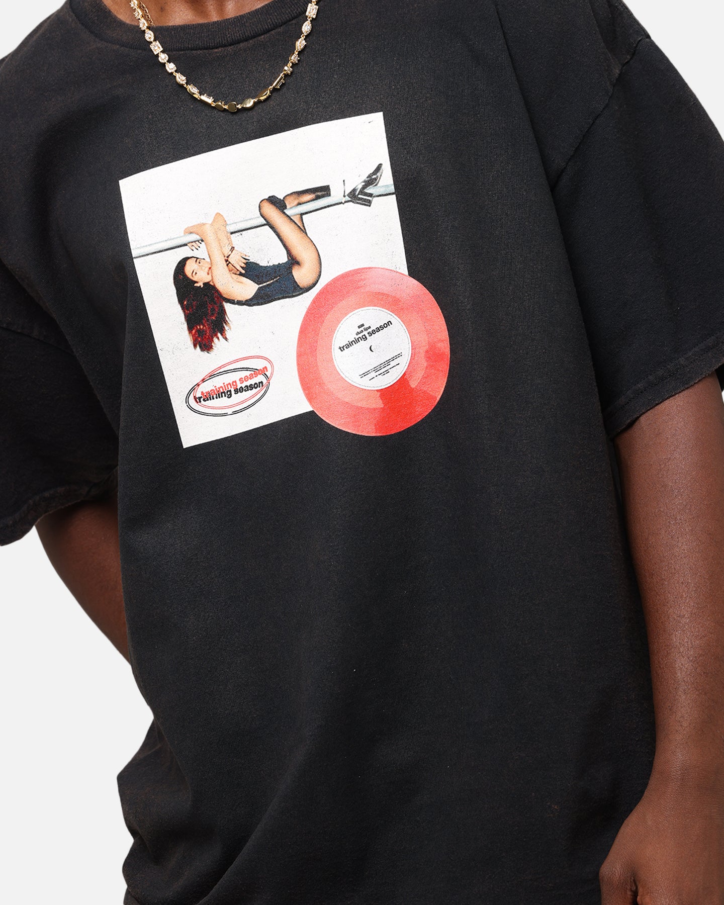 Dua Lipa Training Season T-Shirt Black Vintage、mySite、zt4zffjzw