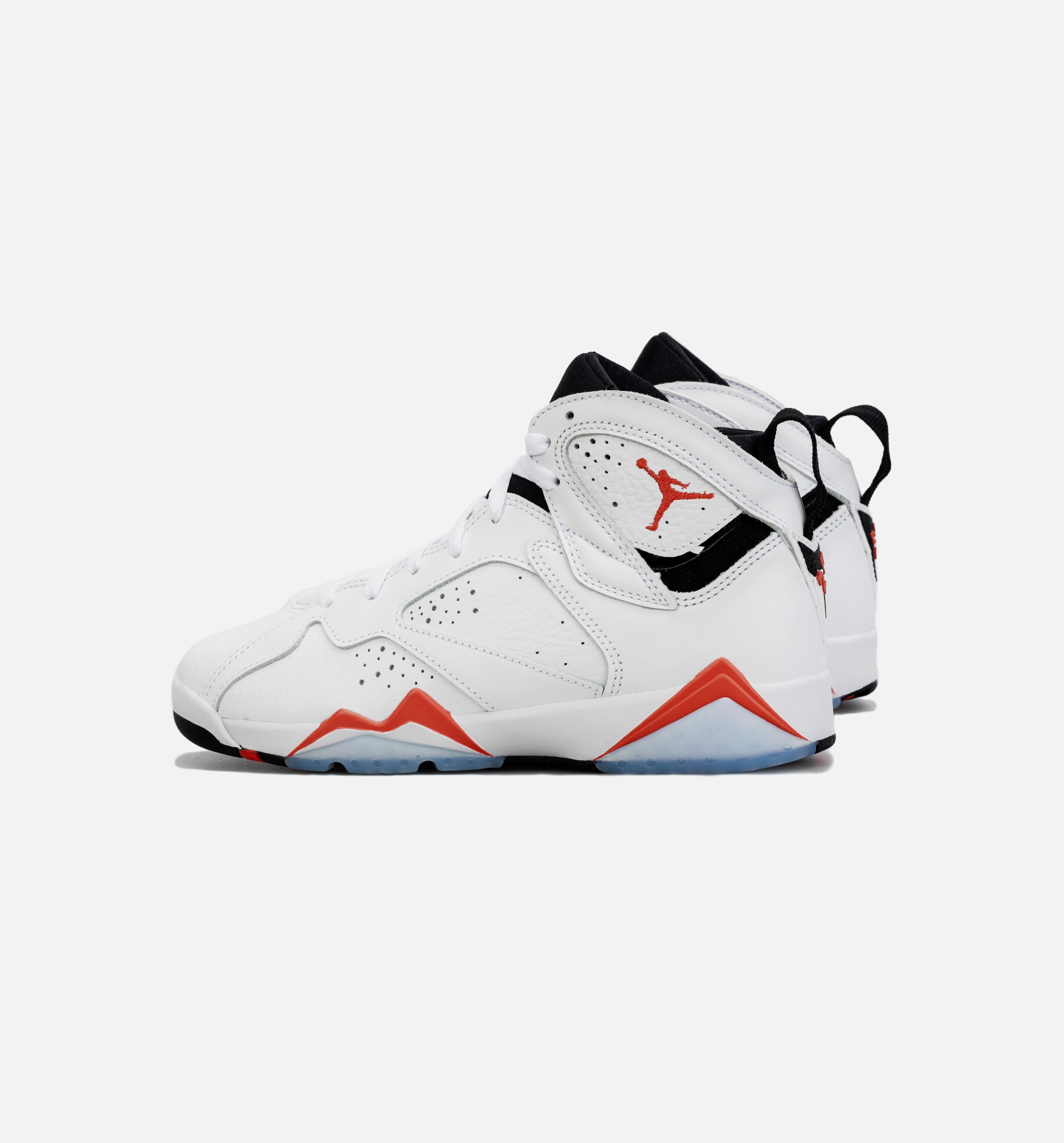 Air Jordan 7 Retro White Infrared Grade School Lifestyle Shoe - White/Red、mySite、dreamappss