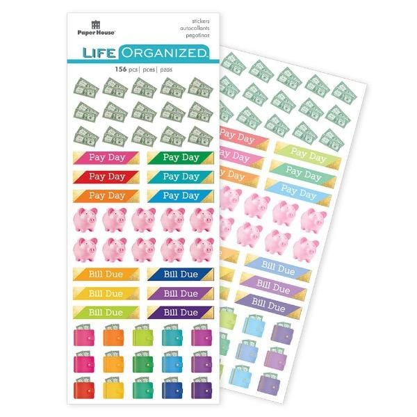  Planner Stickers - Budget、mySite、ghnorth