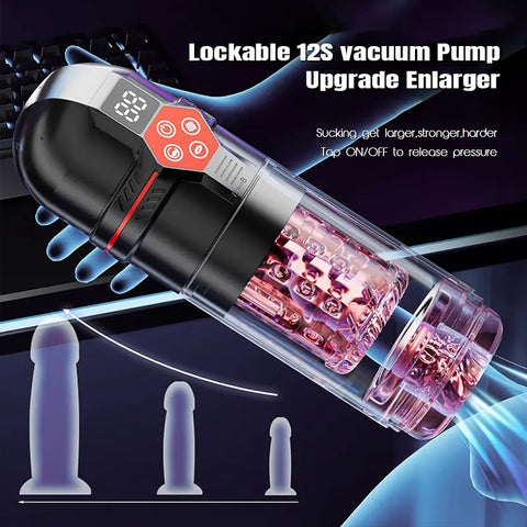 Smart Vacuum Thrusting Male Masturbator