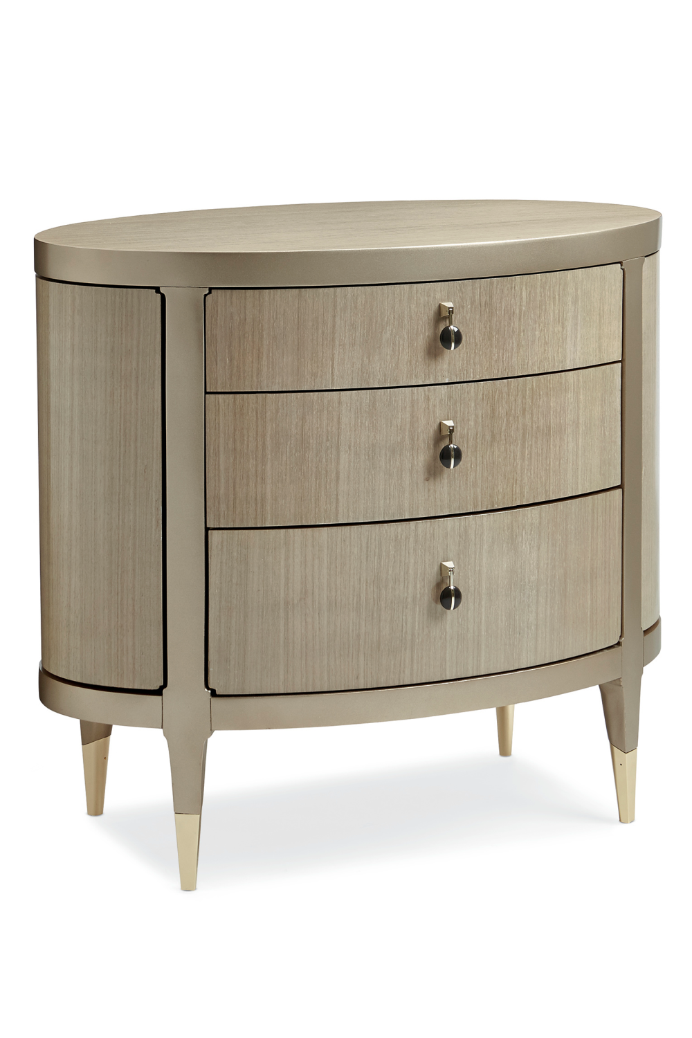Mid-Century Modern Oval Nightstand | Caracole A Dream Come True、mySite、neckold