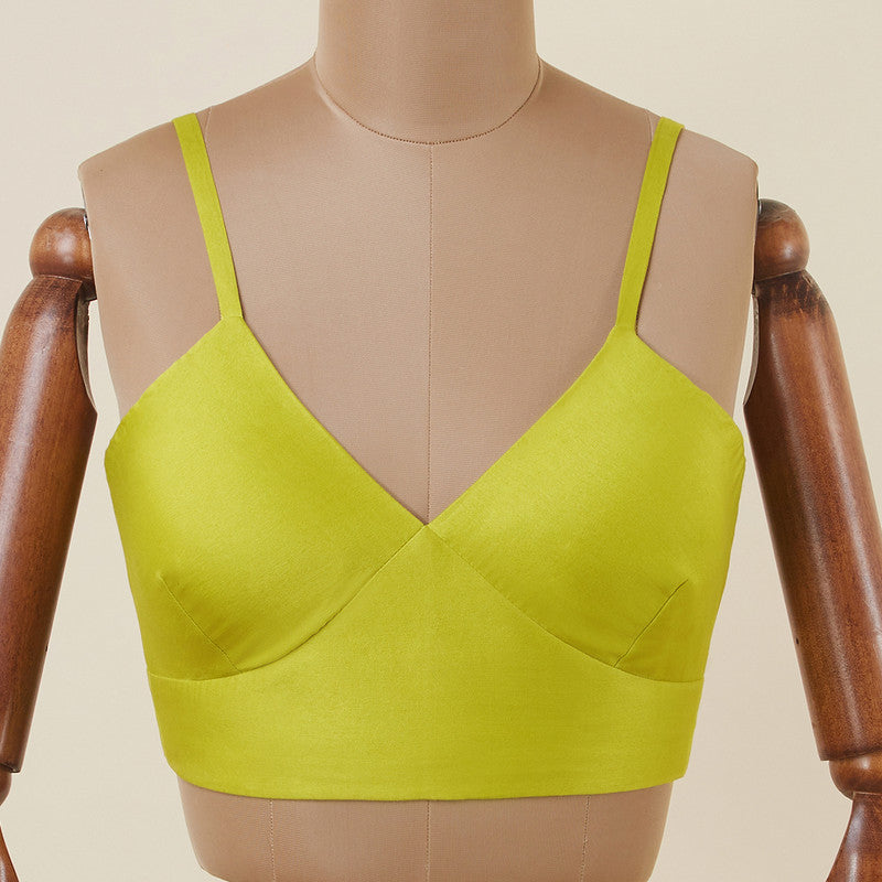 Cotton Solid Blouse | Sleeveless | Yellow、mySite、camillekostekn