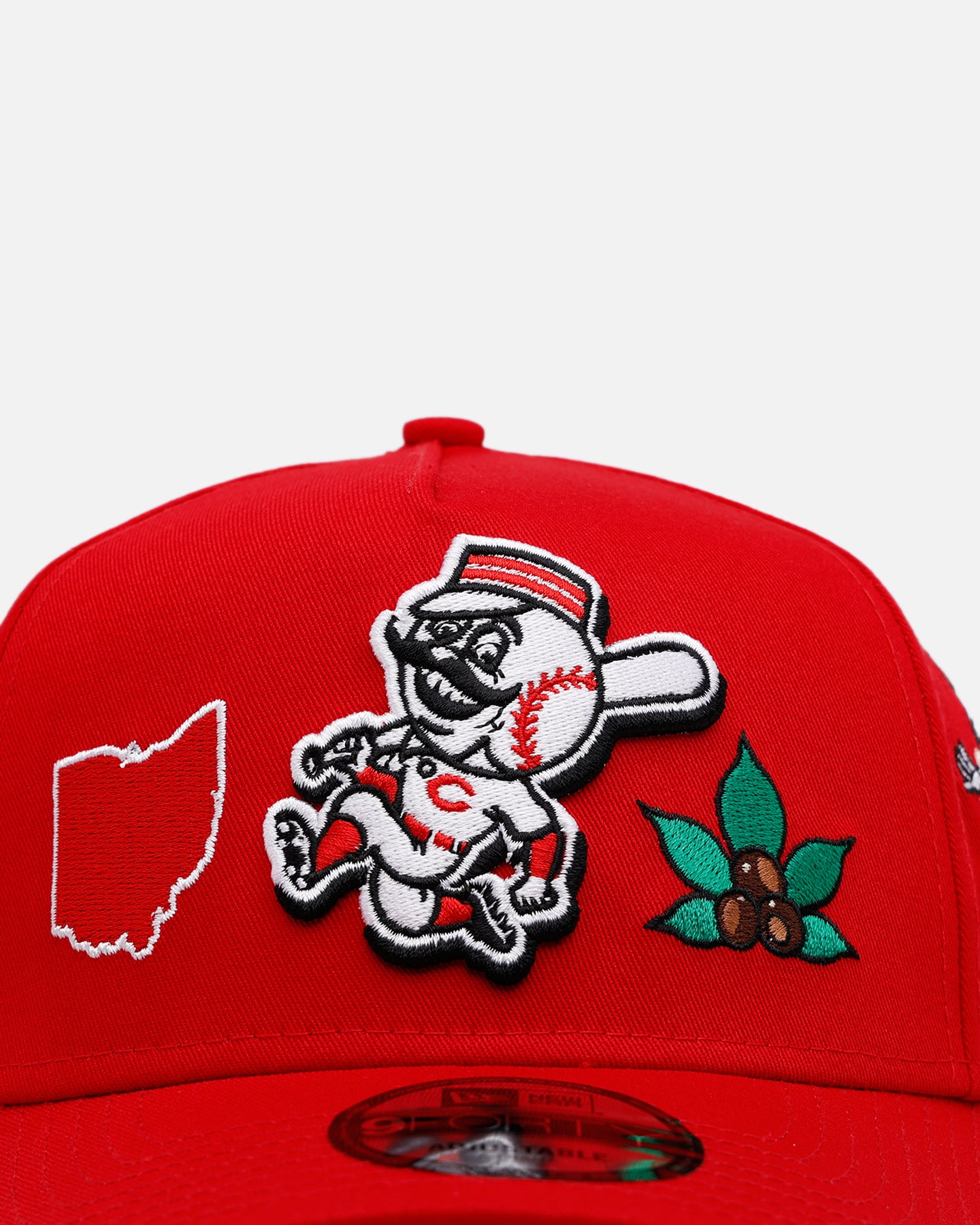 New Era Cincinnati Reds 'City Icons' 9FORTY A-Frame Snapback Red、mySite、zt4zffjzw