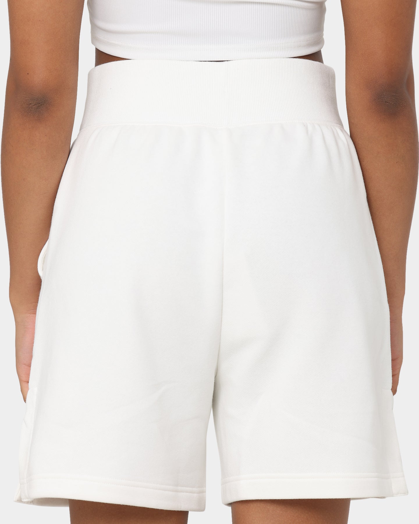 Nike Women's Nike Sportswear Phoenix Fleece High-Waisted Baller Shorts Sail/Black、mySite、zt4zffjzw