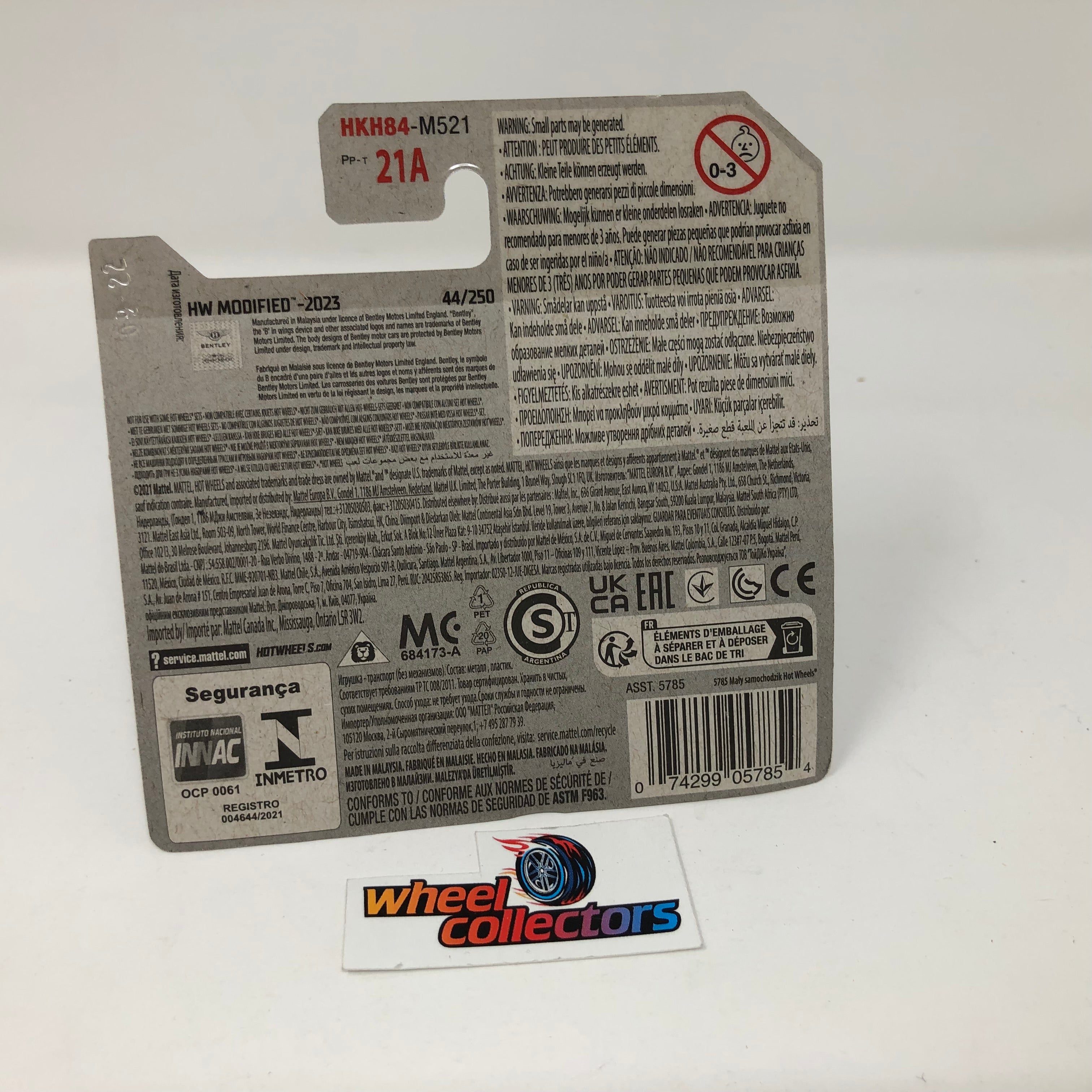 2018 Bentley Continental GT3 #44 * Green * 2023 Hot Wheels Case A Release Short Card、mySite、hgirdovlk