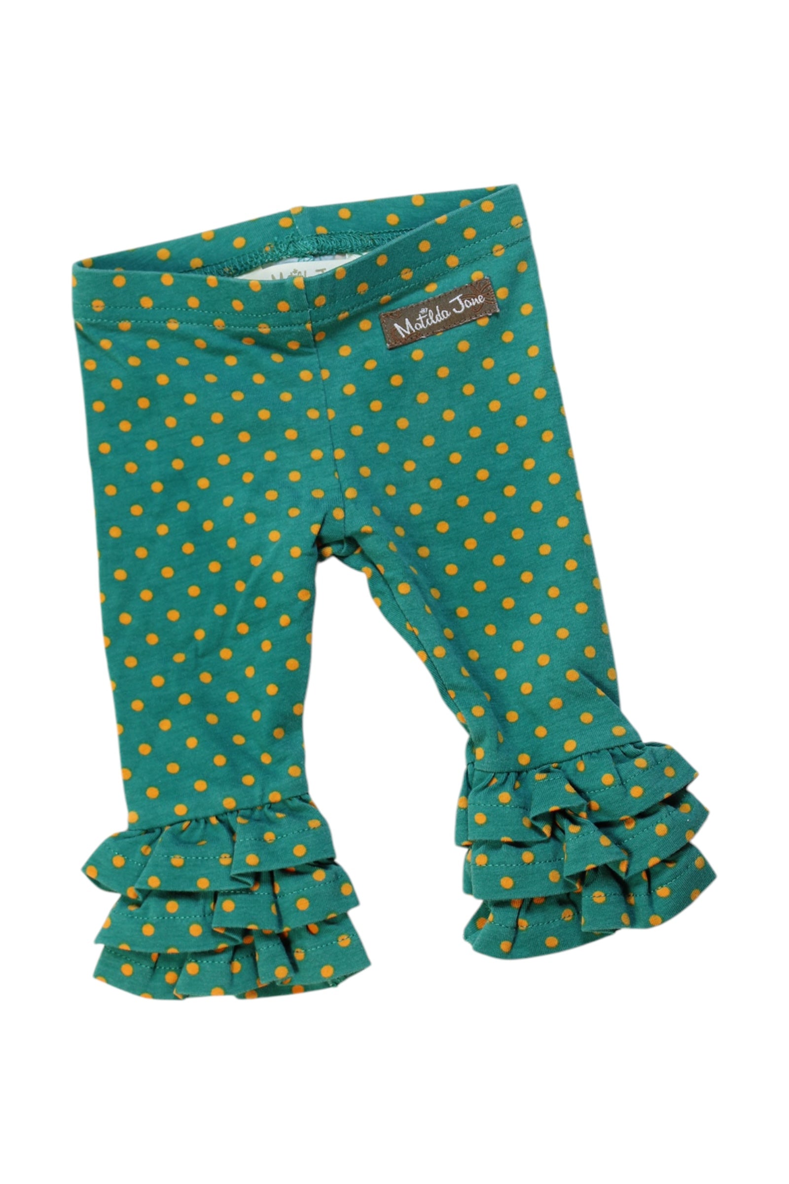 Matilda Jane Ruffle Polka Dot Leggings 6-12M、mySite、g9winljtr