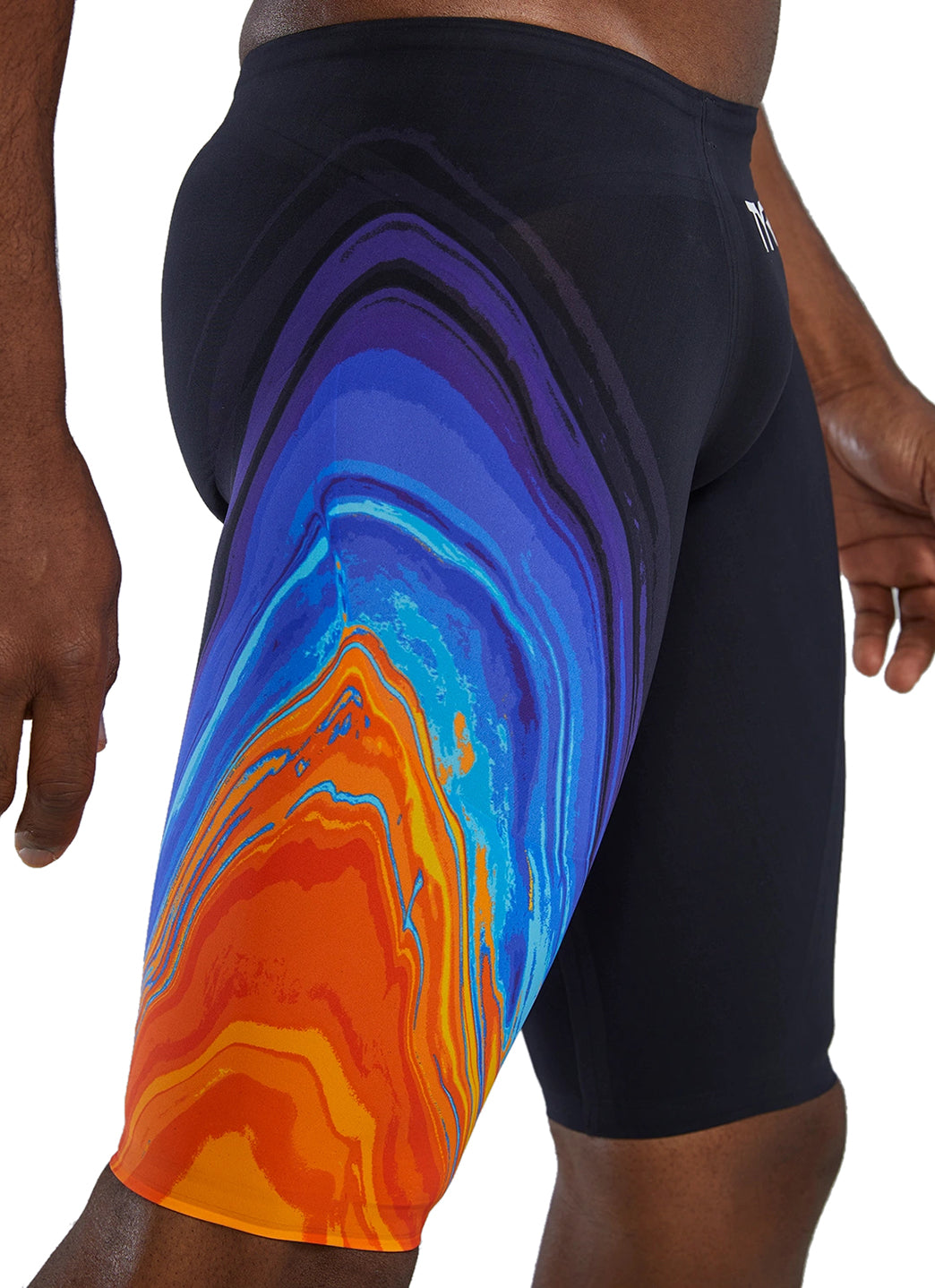 TYR Men's Venzo Volconyx Jammer Tech Suit Swimsuit、mySite、noshort