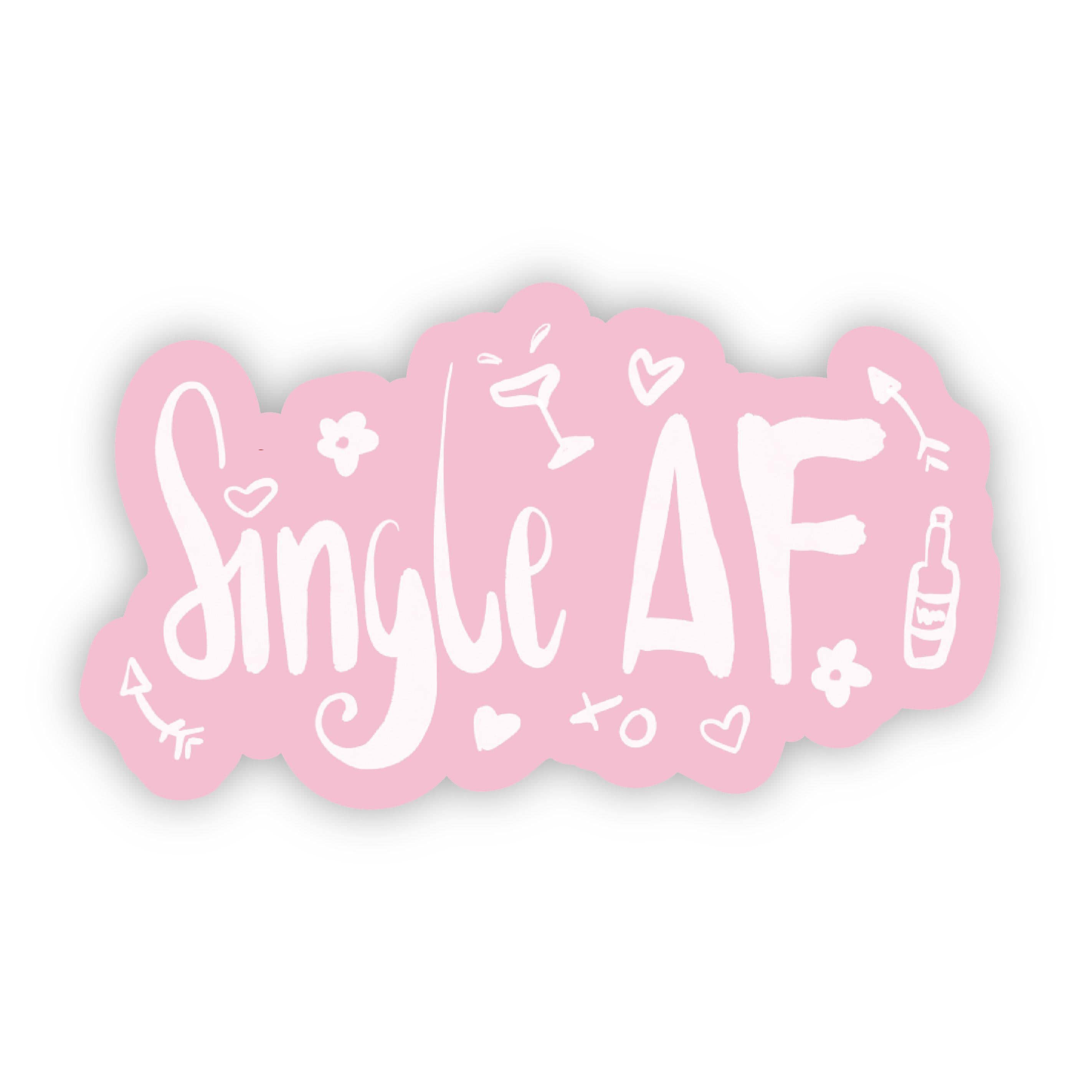  Single AF Pink Sticker、mySite、elrpsem3k
