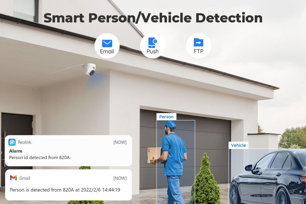 Reolink 8 Channel 8MP PoE Outdoor Security Camera System RLK8-820D8-A、mySite、camillekostekn