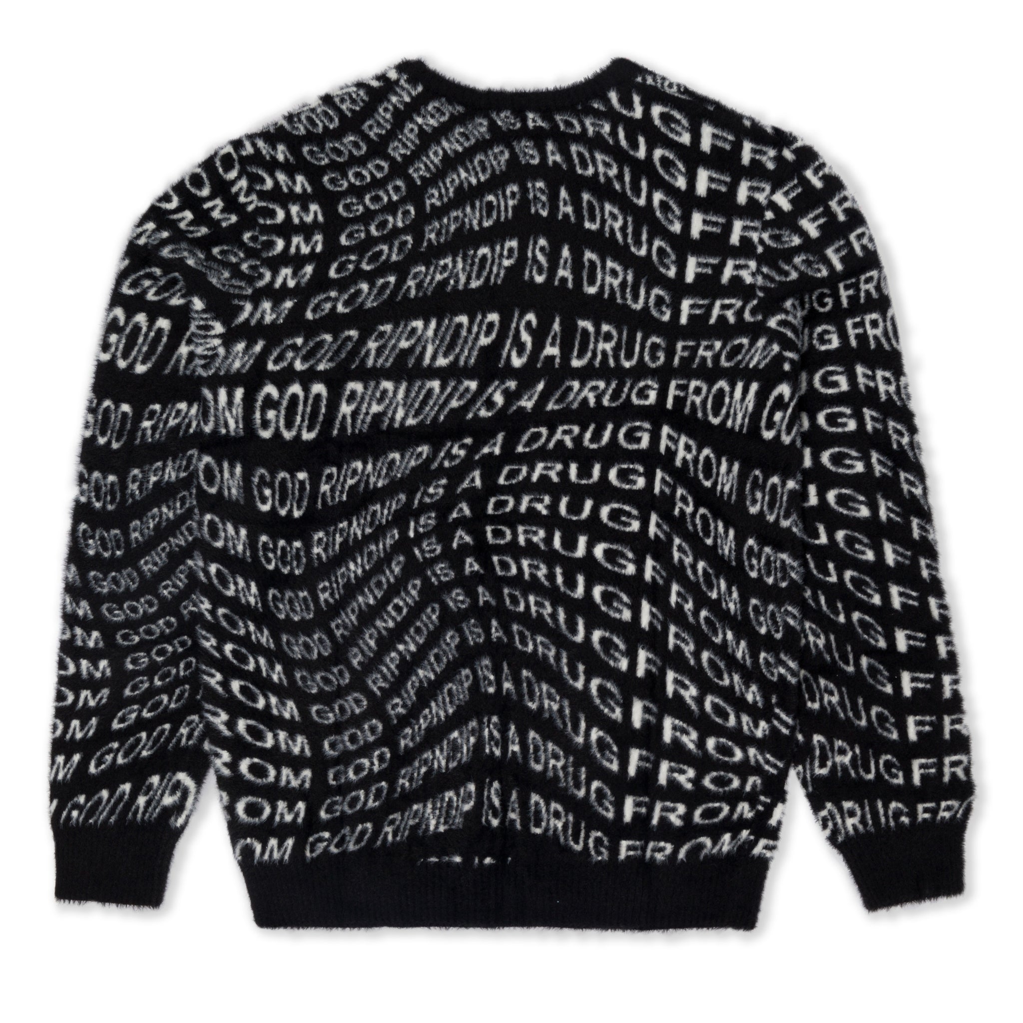  Drug From God Knit Mohair Sweater (Black)、mySite、merchandisen