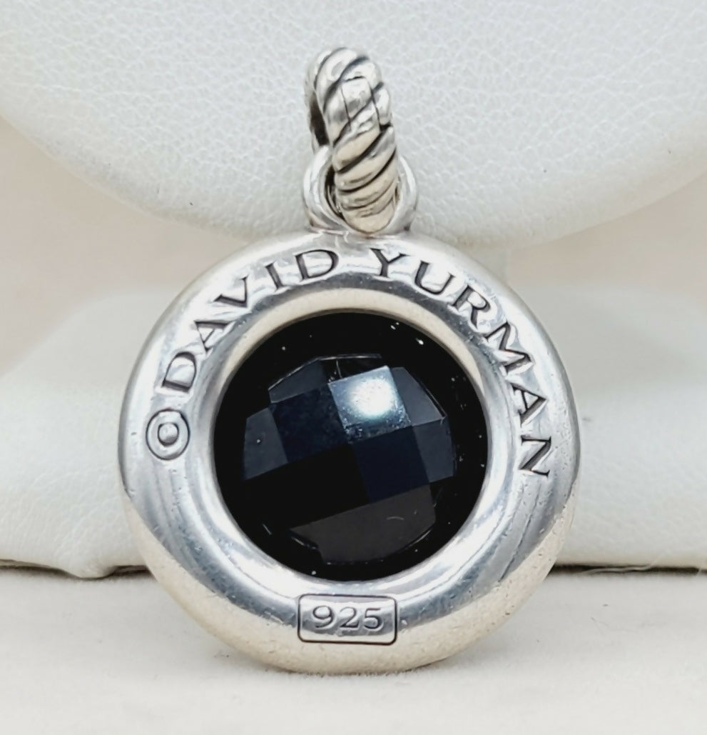 David Yurman Cerise Pendant 鈥?18mm Black Onyx & Diamonds、mySite、hinf8tx79