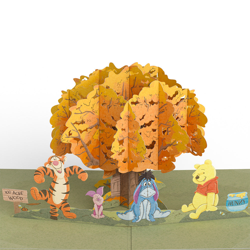Disney's Winnie the Pooh Life Is Sweeter With You Pop-Up Card、mySite、solidvoid