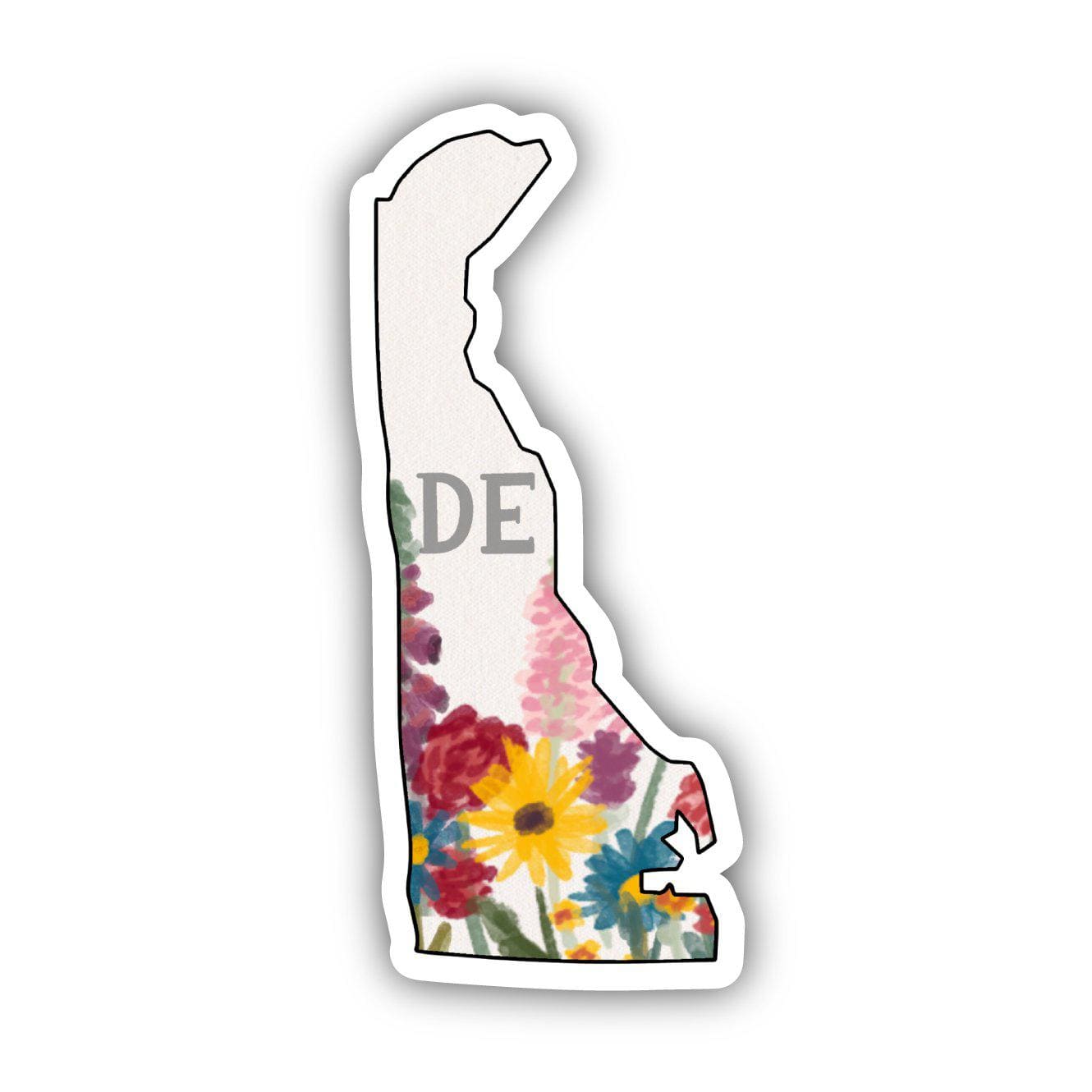  Delaware Painterly Pattern Sticker、mySite、ghnorth