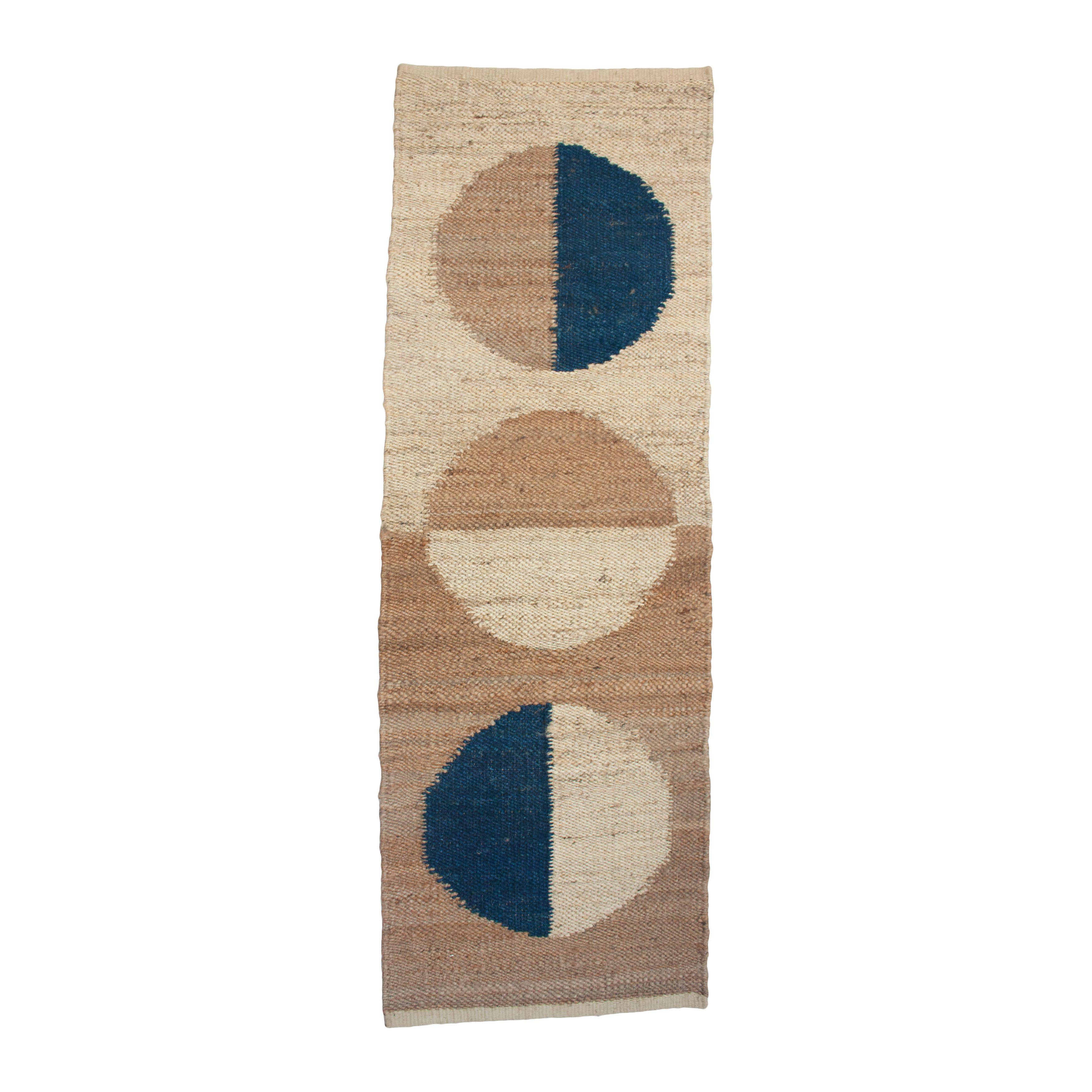 Margeaux Moon Jute Rug Blue、mySite、gigharbornorthrealestate