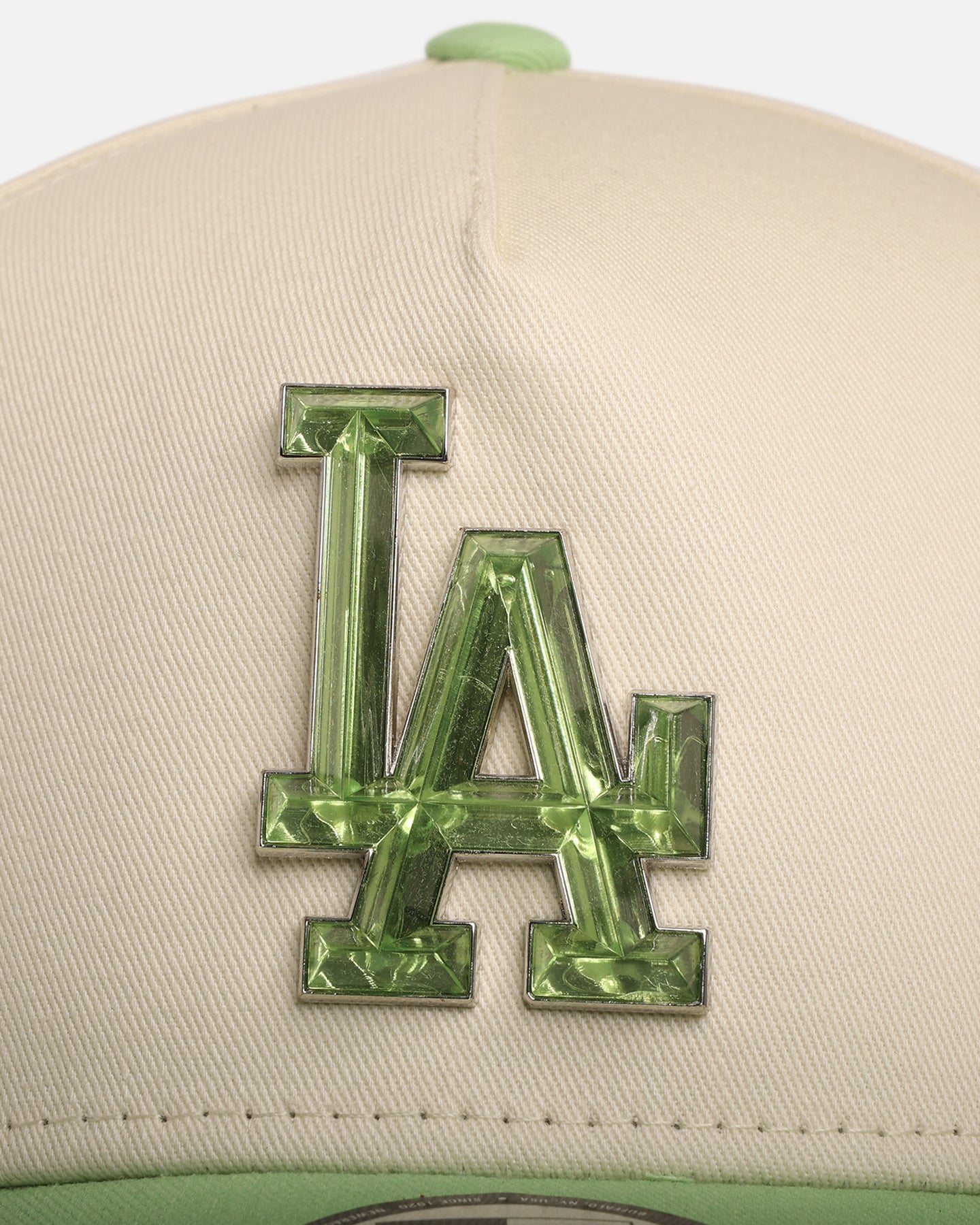 New Era Los Angeles Dodgers 'Jelly Crystals Collection' 9FORTY A-Frame Snapback Chrome White/Green、mySite、zt4zffjzw