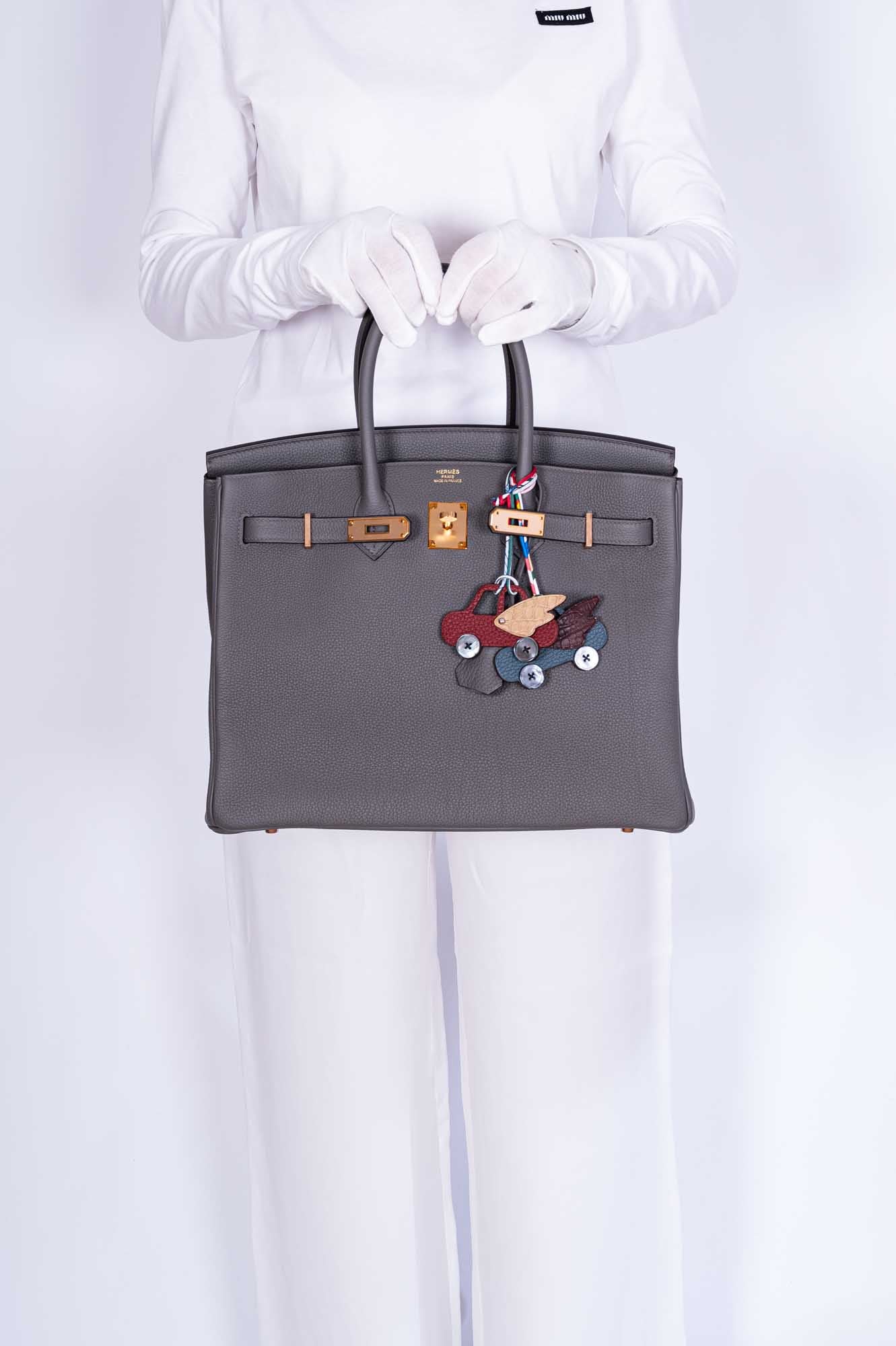 Hermès Birkin 35 Etain Togo with Rose Gold Hardware、mySite、garminoutage.com