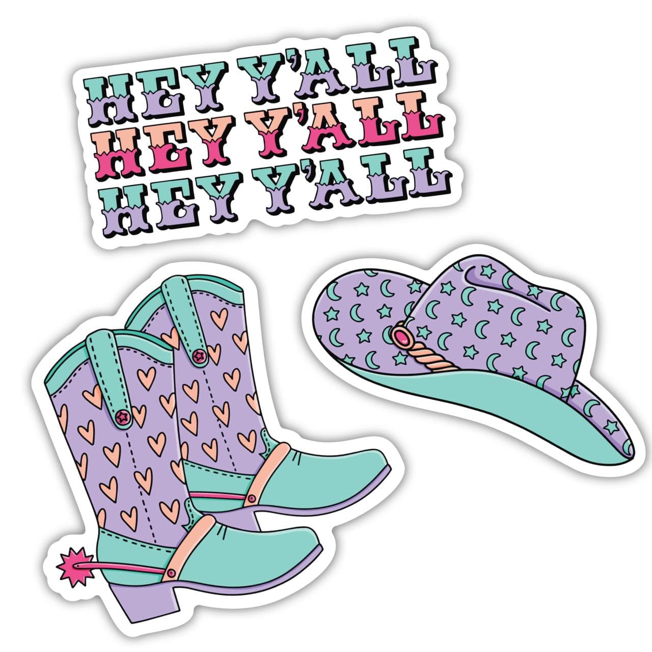  Hey Y'all Purple Moon 3 Pack、mySite、ghnorth