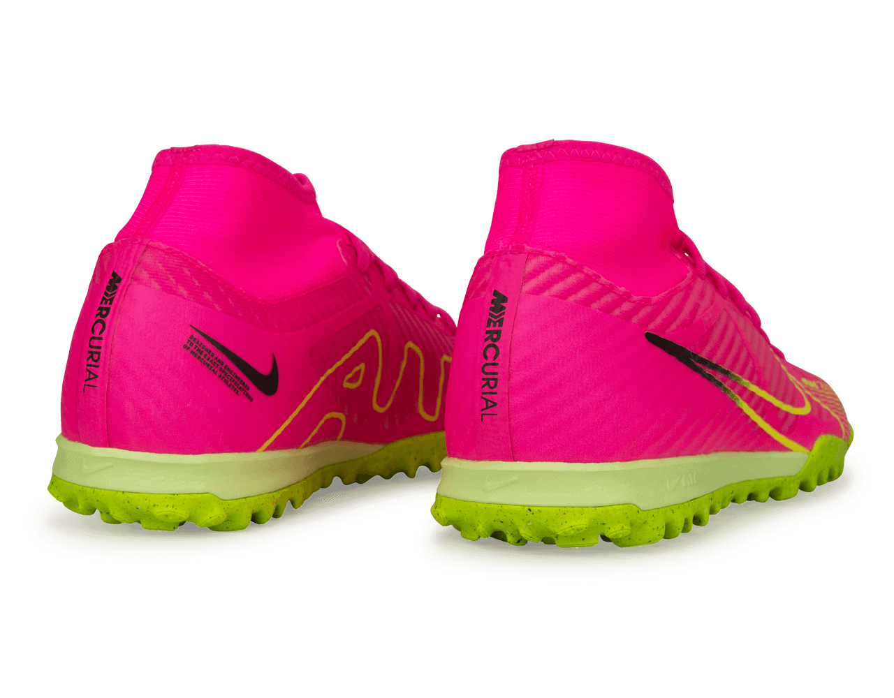 Nike Men's Zoom Mercurial Superfly 9 Academy TF Pink/Volt、mySite、bottomscart