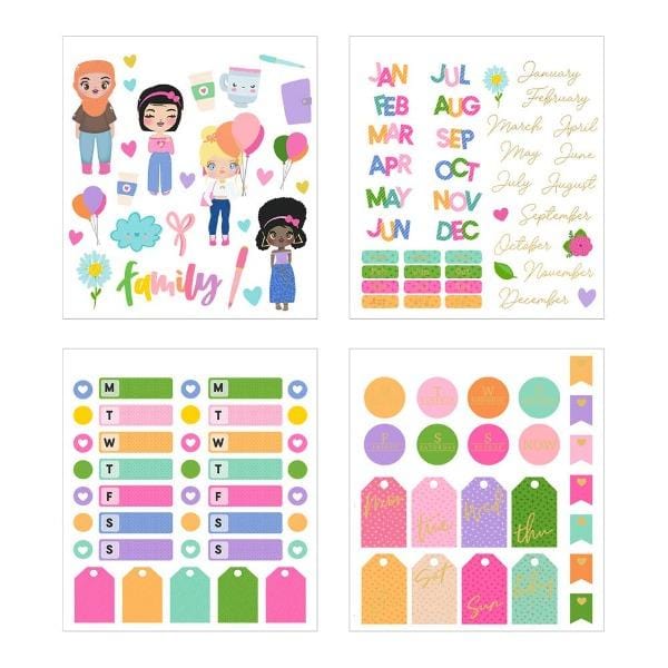  Planner Stickers Book - Just Be You Minis、mySite、ghnorth