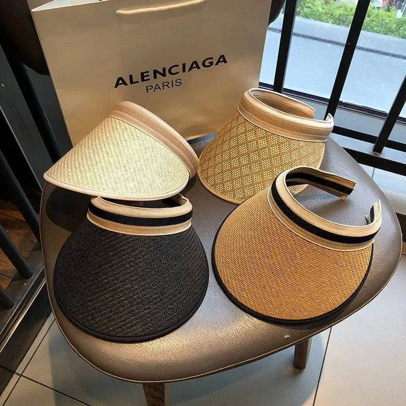  Straw sun visor Hat、mySite、justintrudeaud