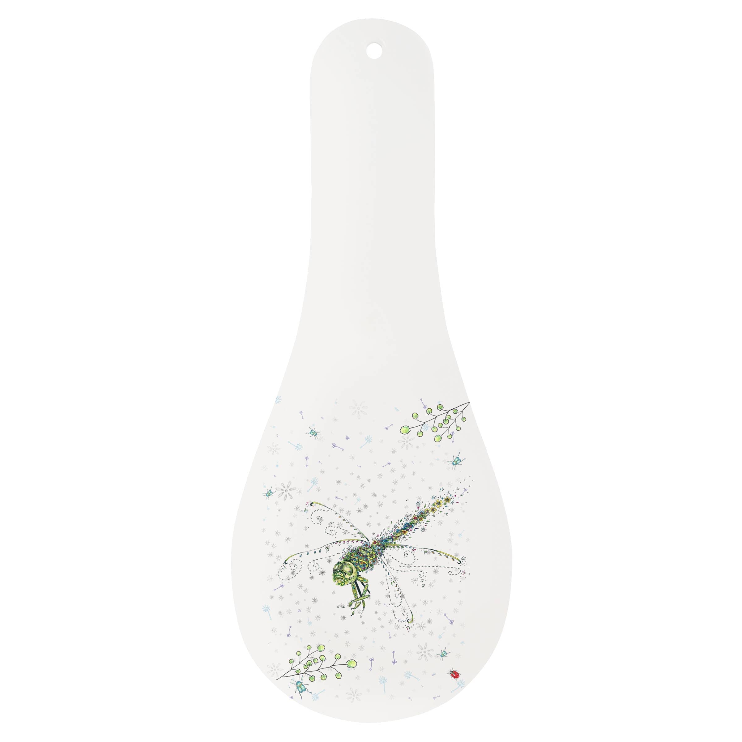 DRAGONFLY SPOON REST-Melamine by Bree Merryn、mySite、g9winljtr