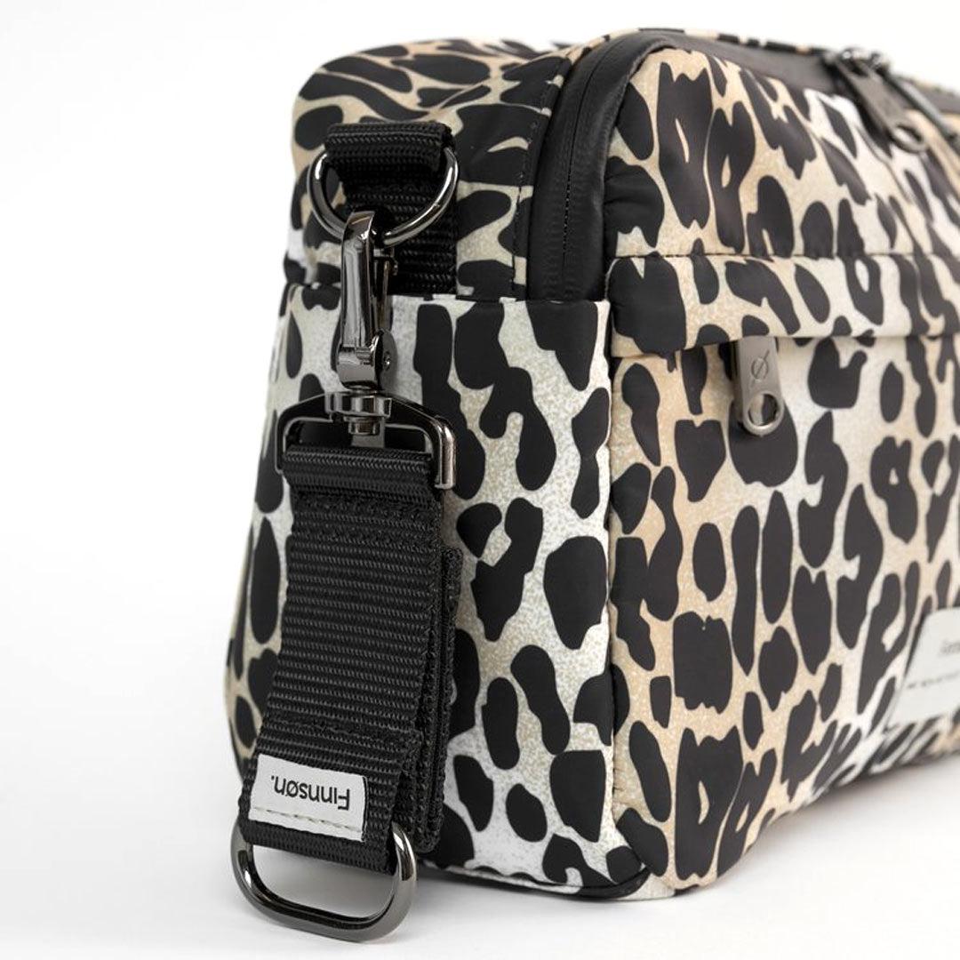  Finnson Frida Eco Stroller Organiser With Stroller Clips - Leopard、mySite、merchandisen