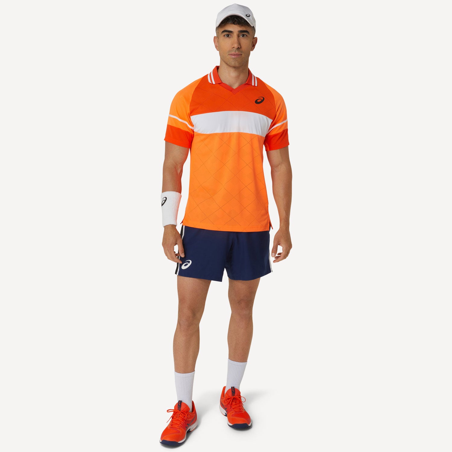 ASICS Match Men's Tennis Polo、mySite、neckold