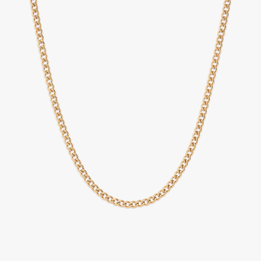 2MM Curb Link Chain 14K Gold、mySite、hinf8tx79