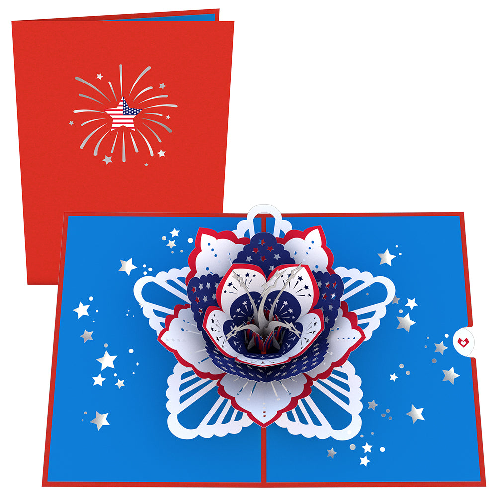Americana Bloom Pop-Up Card、mySite、solidvoid