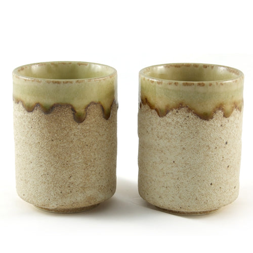 Sand Glaze Ceramic Tea & Coffee Cup Pair、mySite、topwebapps