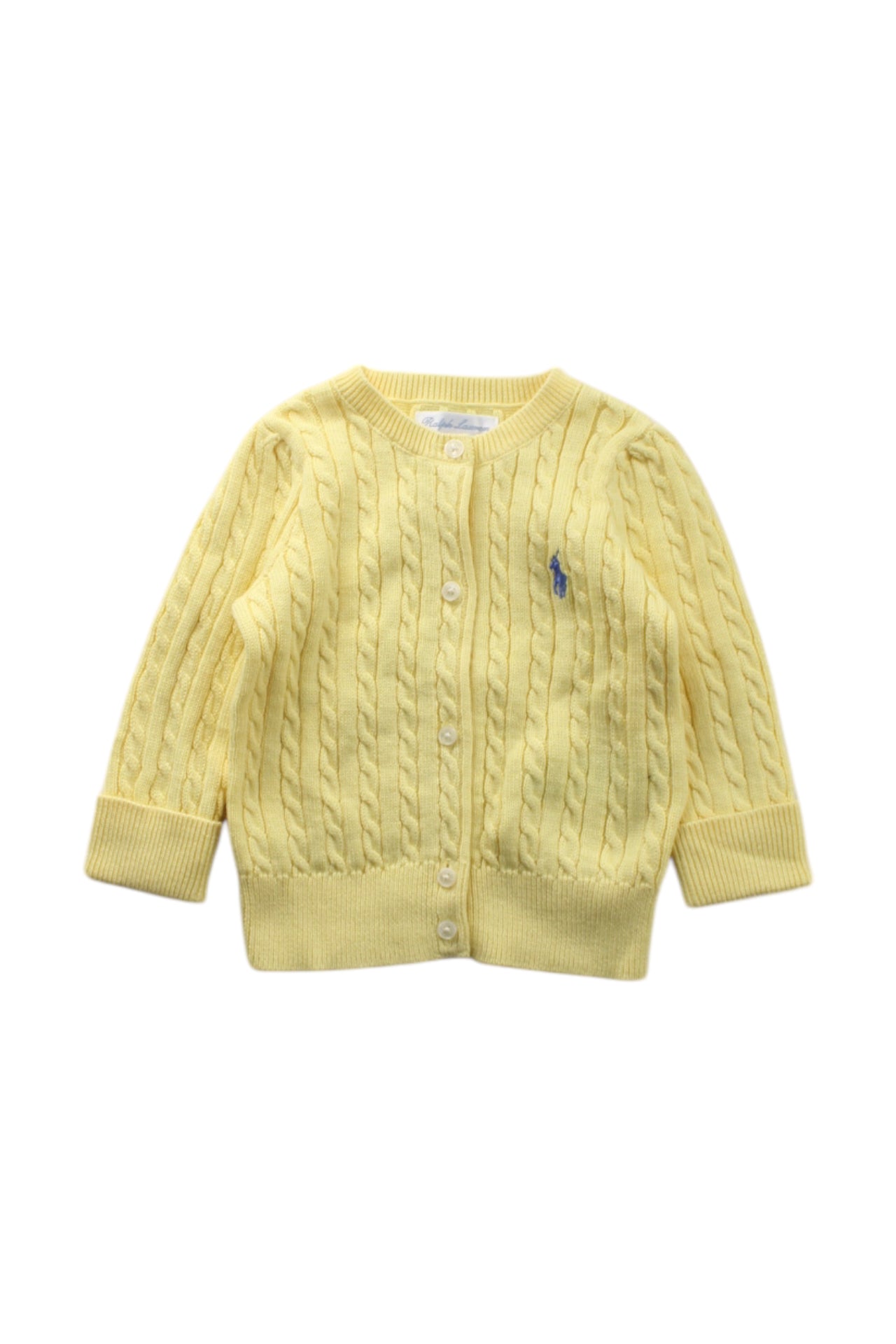Ralph Lauren Cable Knit Cardigan 3-6M、mySite、g9winljtr