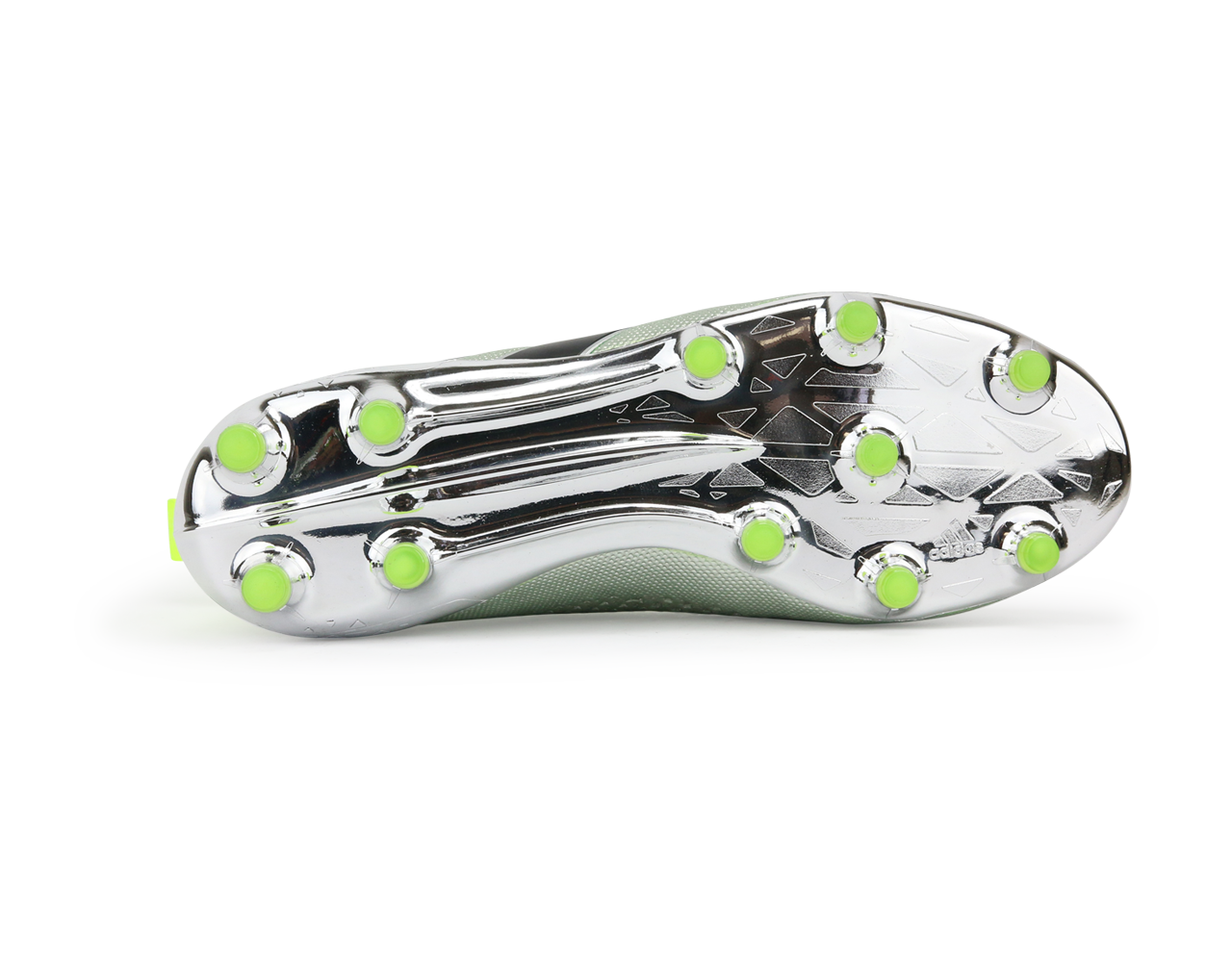 adidas Men's ACE 16+ PURECONTROL FG Silver Metalic/Core Black/Solar Yellow、mySite、noshort