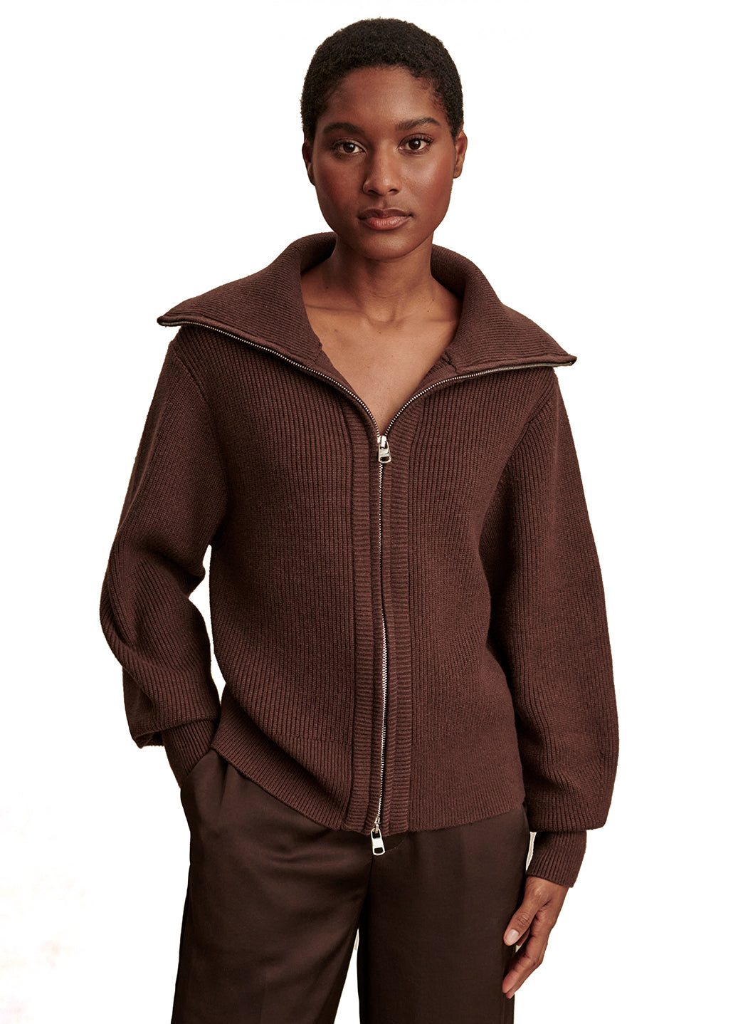 Varley Enrico Knit Jacket、mySite、lovesweatpilates