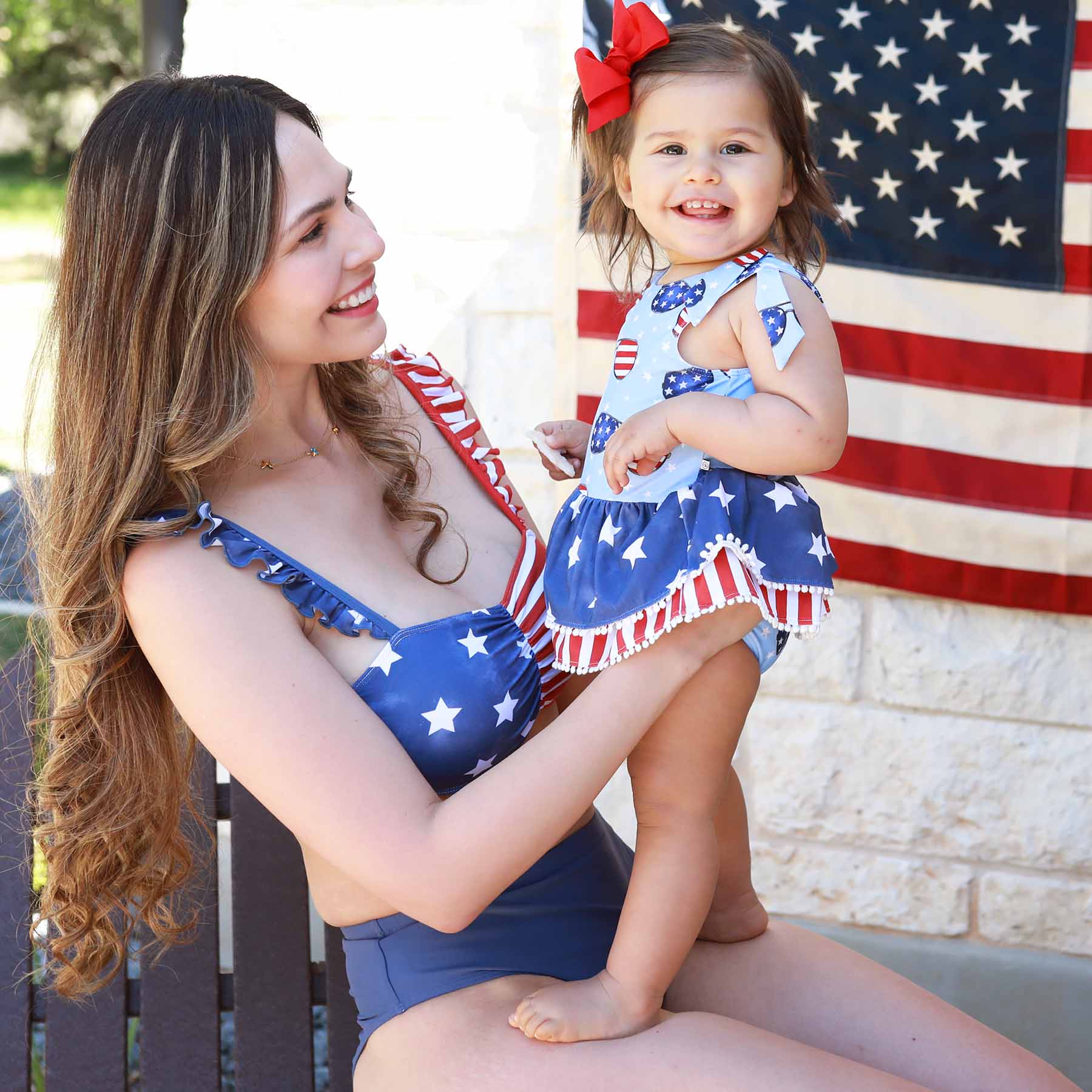  Women's Bikini with High Waisted Bottom | Patriotic Summer、mySite、layawaytickets