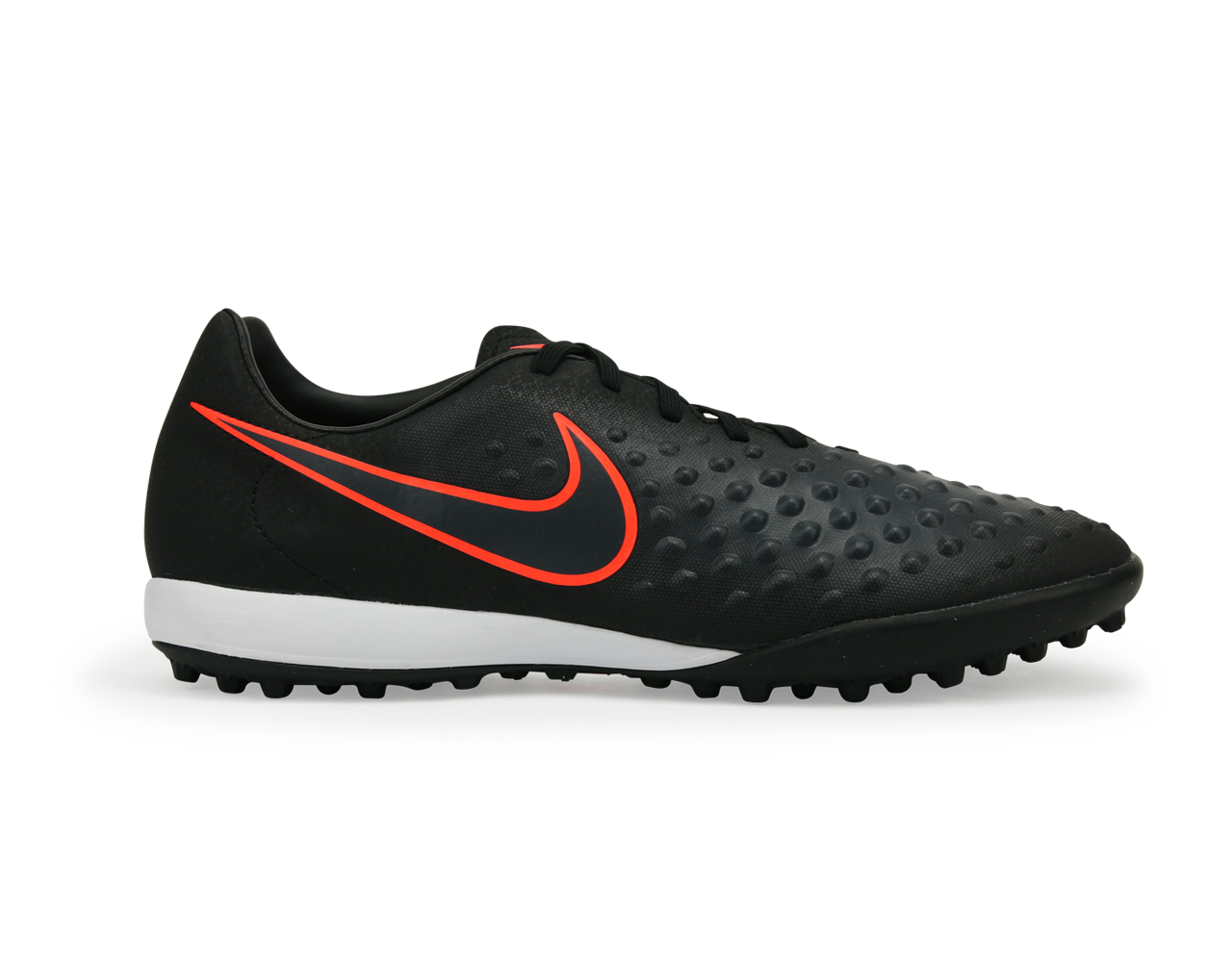 Nike Men's MagistaX Onda II Turf Soccer Shoes Black/Total Crimson、mySite、bottomscart