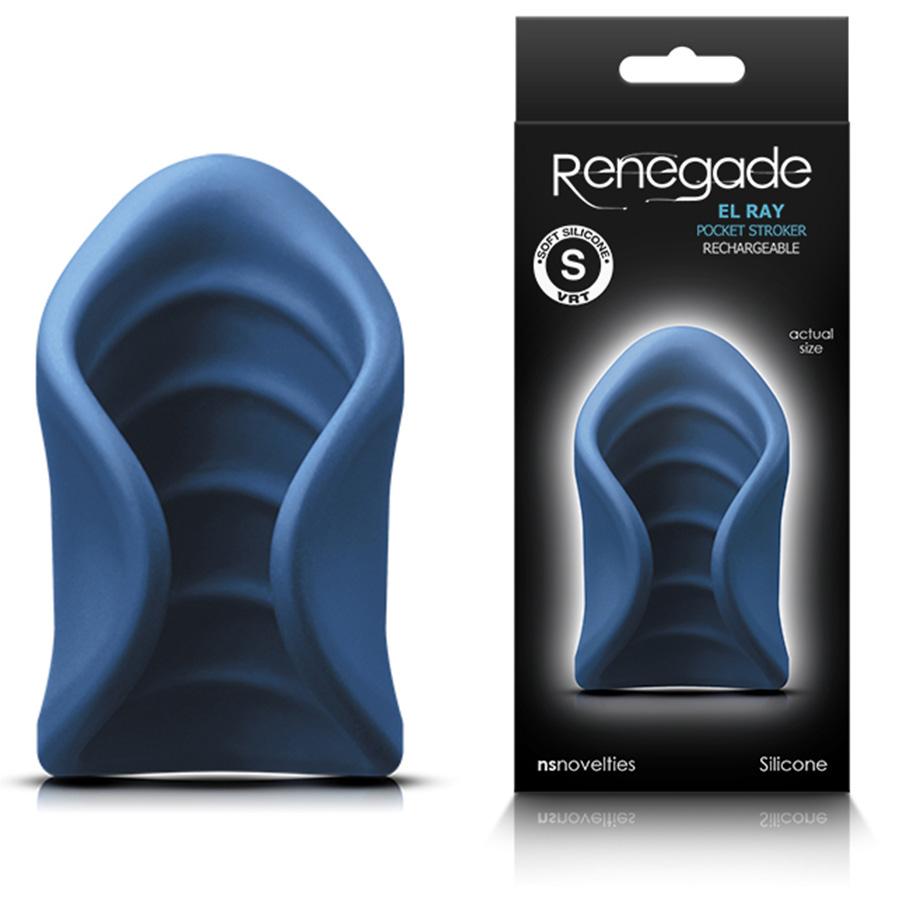 Renegade El Ray Silicone Penis Vibrator and Pocket Stroker、mySite、bottomscart