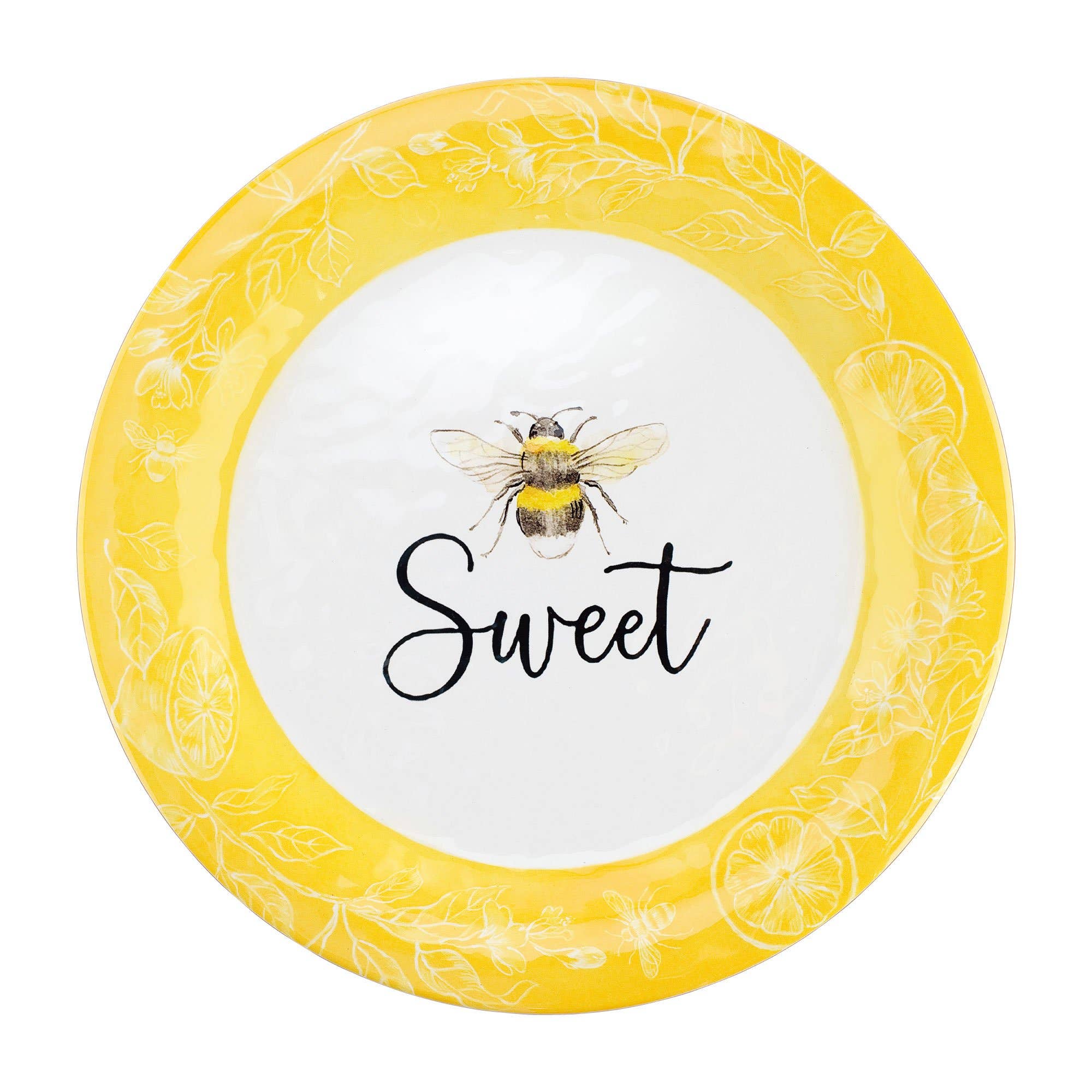 Sweet Bee 11 Melamine Dinner Plate、mySite、g9winljtr