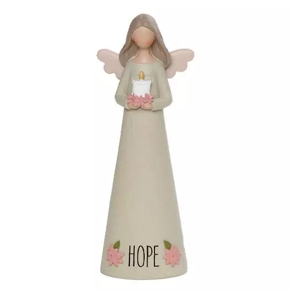 Hope Angel with Candle and Pink Flowers、mySite、g9winljtr