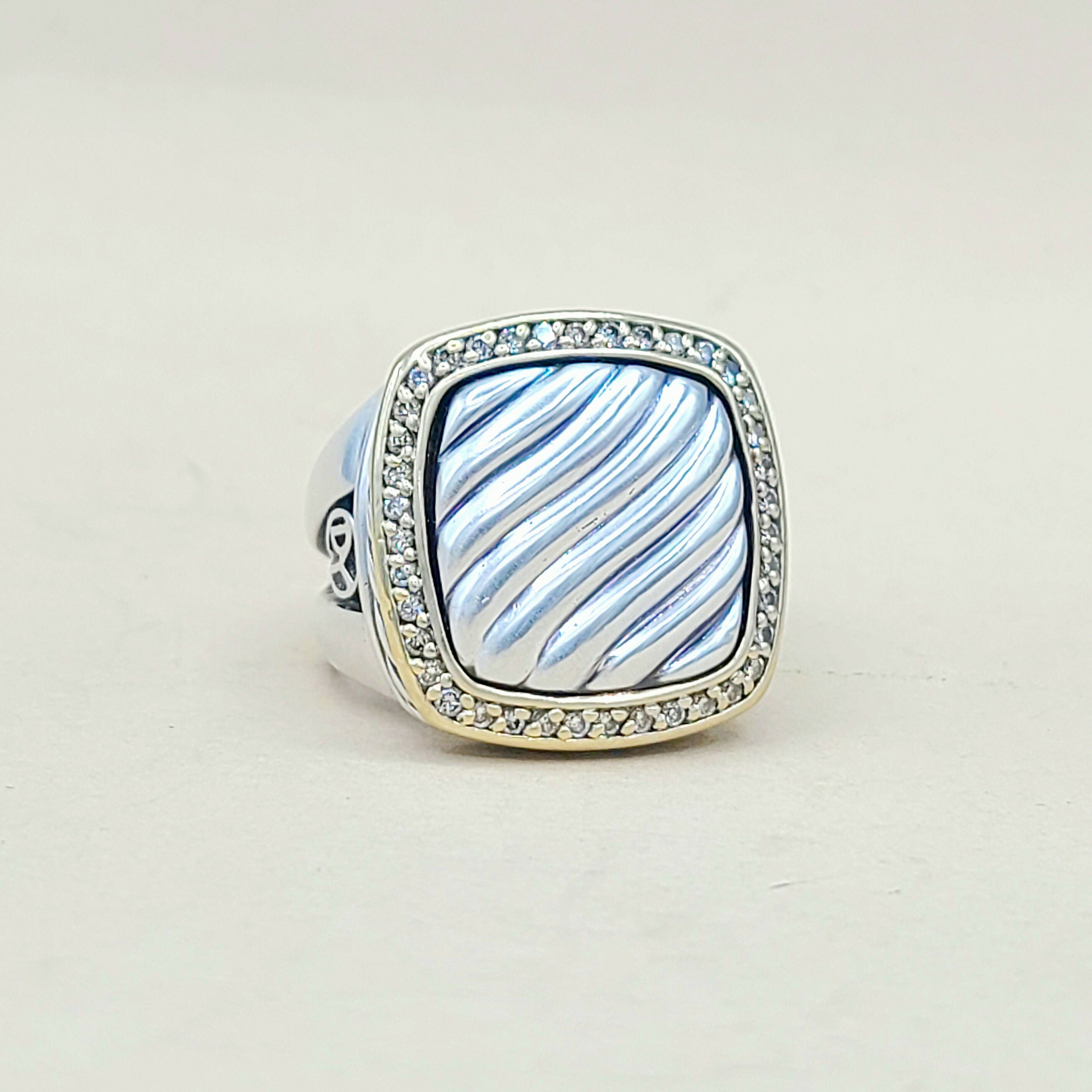 David Yurman Thoroughbred Albion Sculpted Diamond Ring、mySite、hinf8tx79