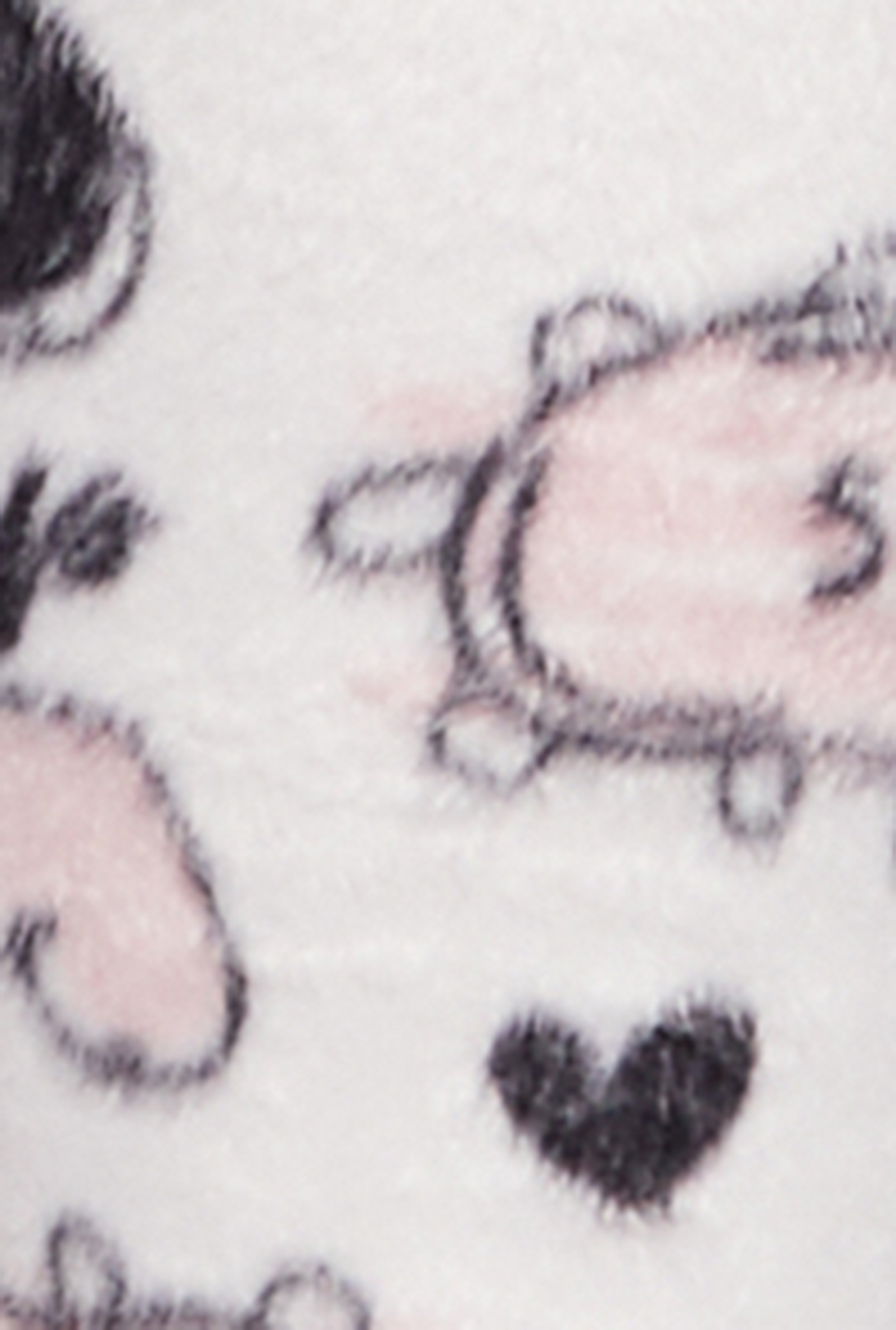 Plush Graphic Print Pajama Shirt and Pants、mySite、camillekostekn