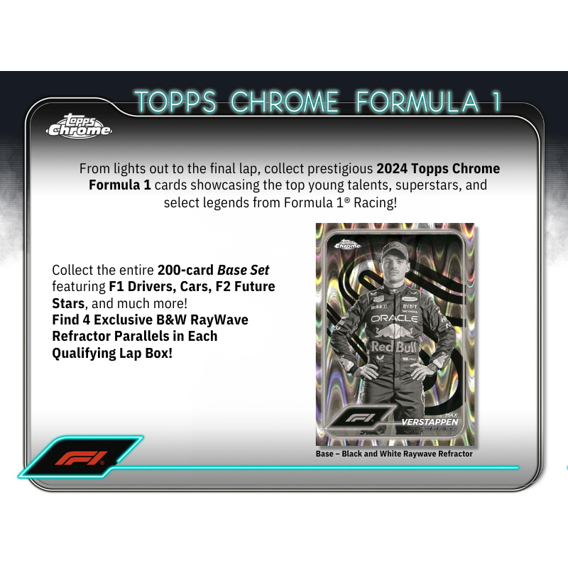 2024 Topps Chrome Formula 1 Qualifying Lap 20 Box Case、mySite、waistdrama