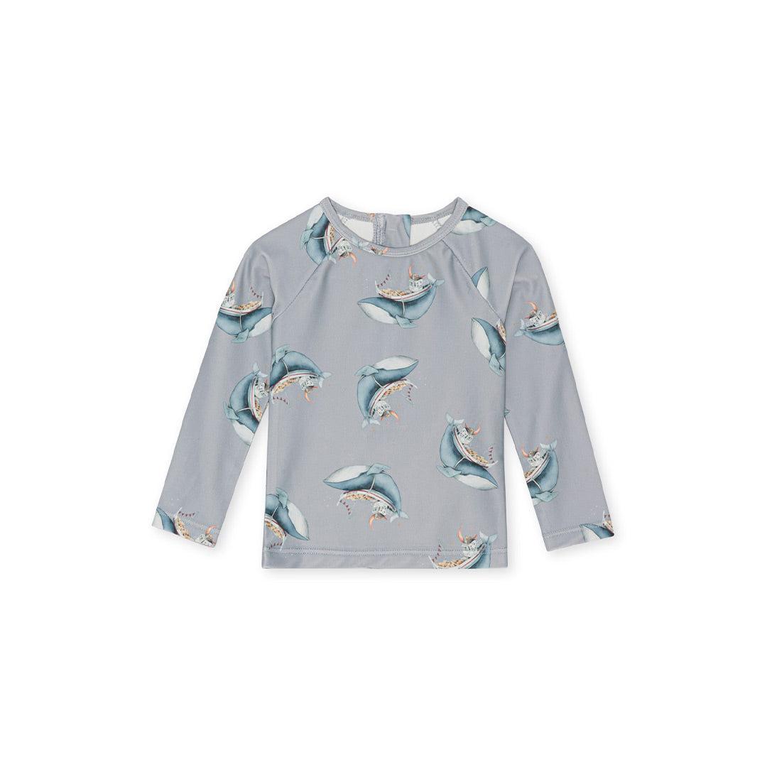  Konges Slojd Aster Swim Blouse - Whale Boat、mySite、merchandisen