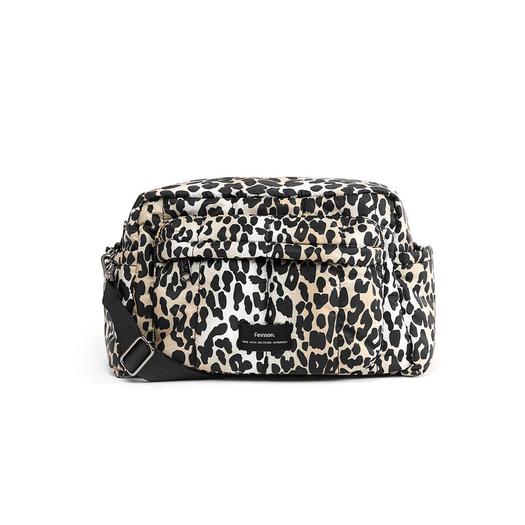  Finnson Freya Eco Compact Changing Bag + Oversized Stroller Organiser - Leopard、mySite、merchandisen