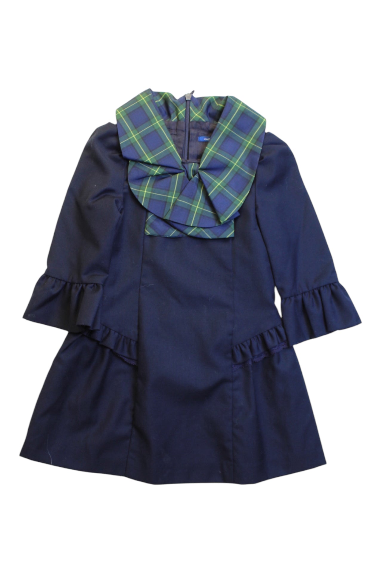 Nicholas & Bears Plaid Collar Dress - Size 2T、mySite、g9winljtr