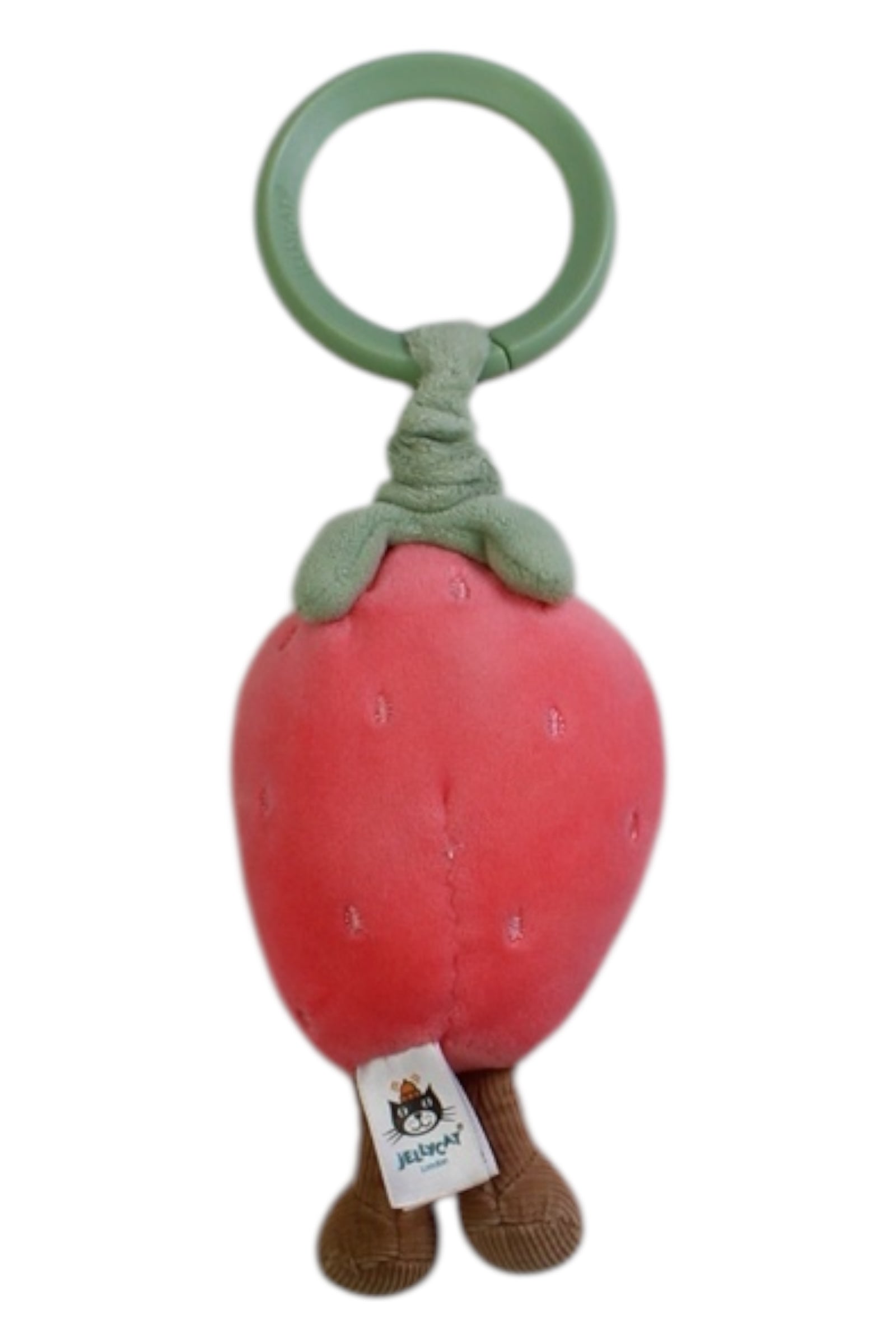 Jellycat Strawberry Rattle O/S、mySite、g9winljtr