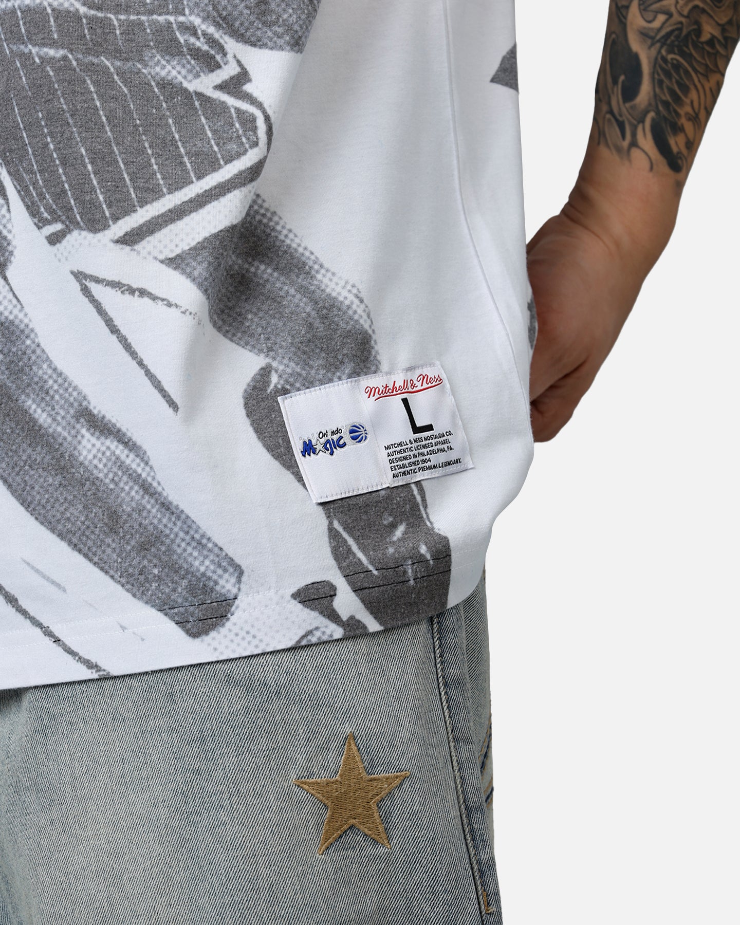 Mitchell & Ness Penny Hardaway Showstopper T-Shirt Blue、mySite、zt4zffjzw