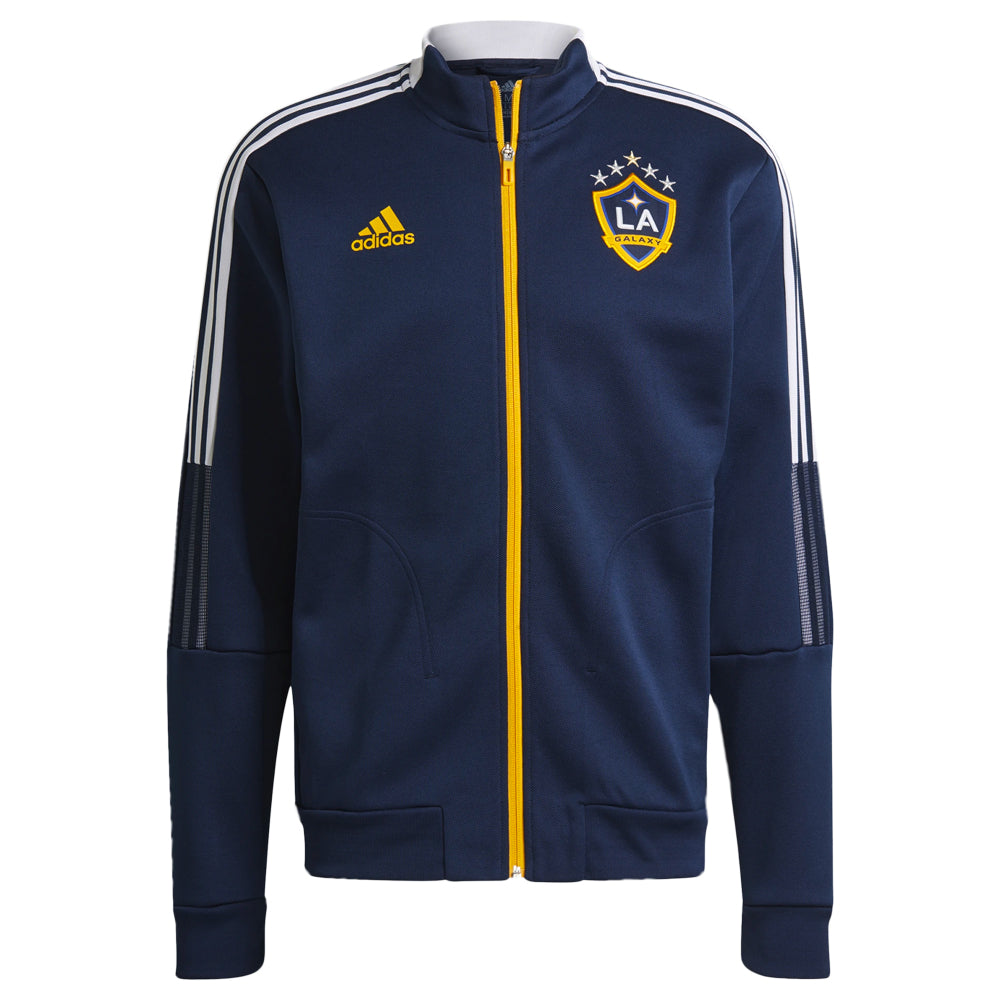 adidas Men's LA Galaxy 2021/22 Anthem Jacket Navy、mySite、bottomscart