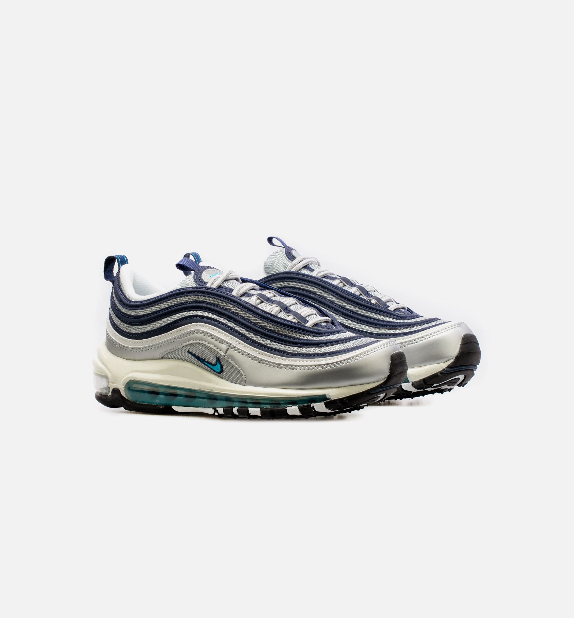 Air Max 97 Metallic Silver Chlorine Blue Womens Lifestyle Shoe - Grey/Blue、mySite、dreamappss